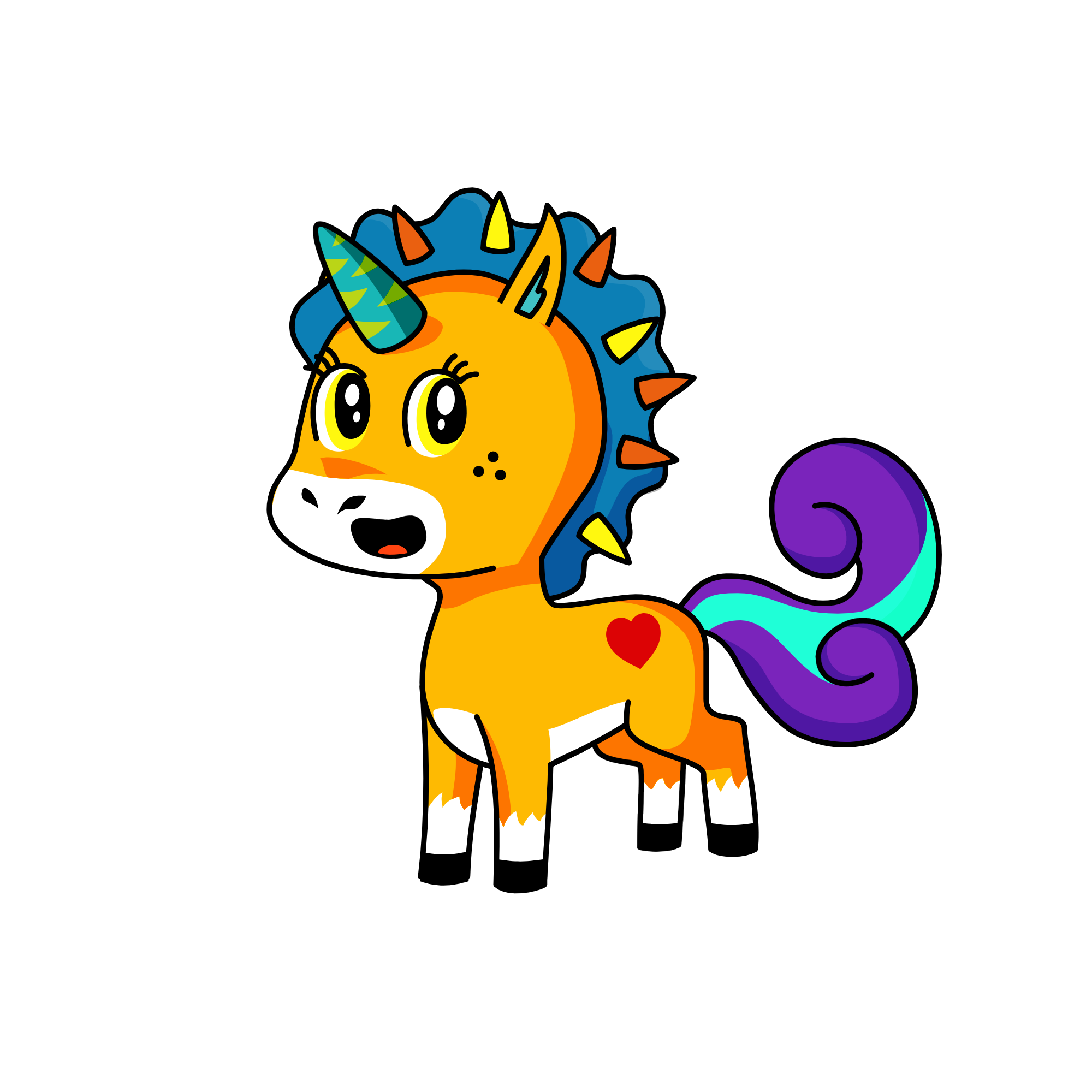 Hi, the unicorn