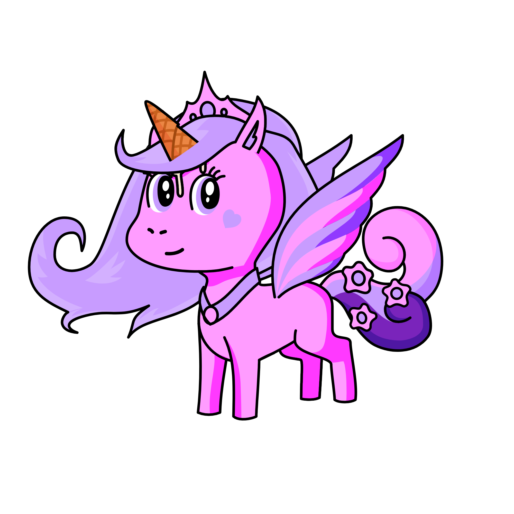 ice cream, the unicorn