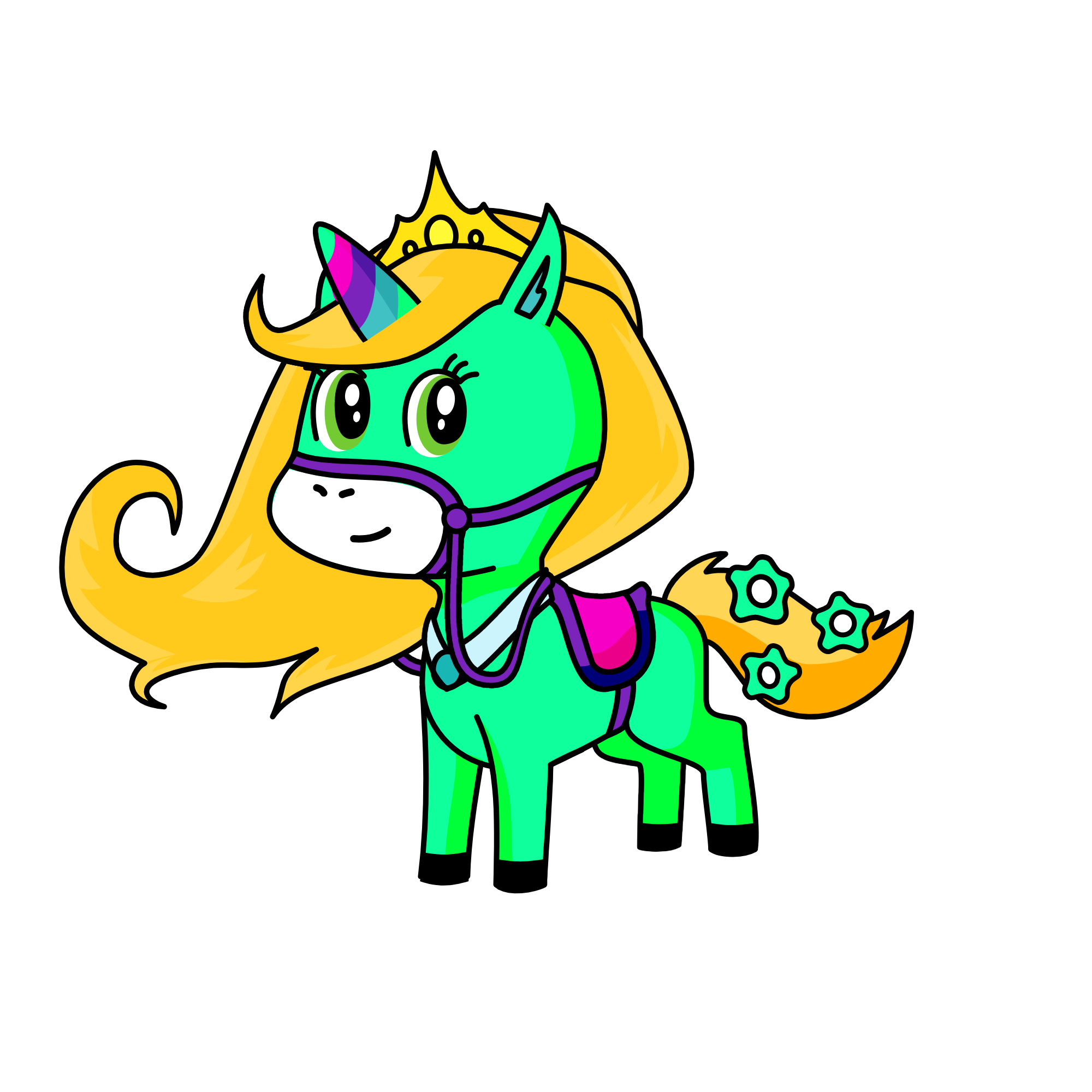 Lilly, the unicorn