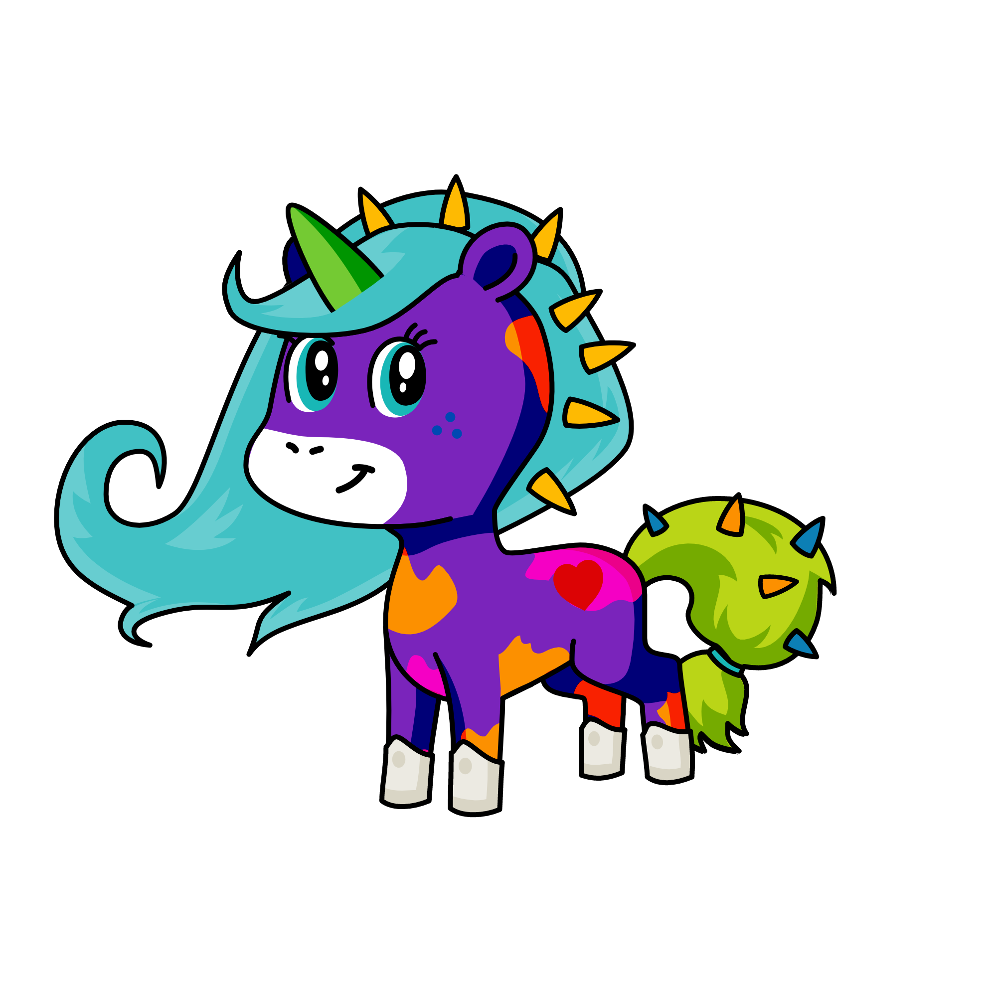 princess, the unicorn
