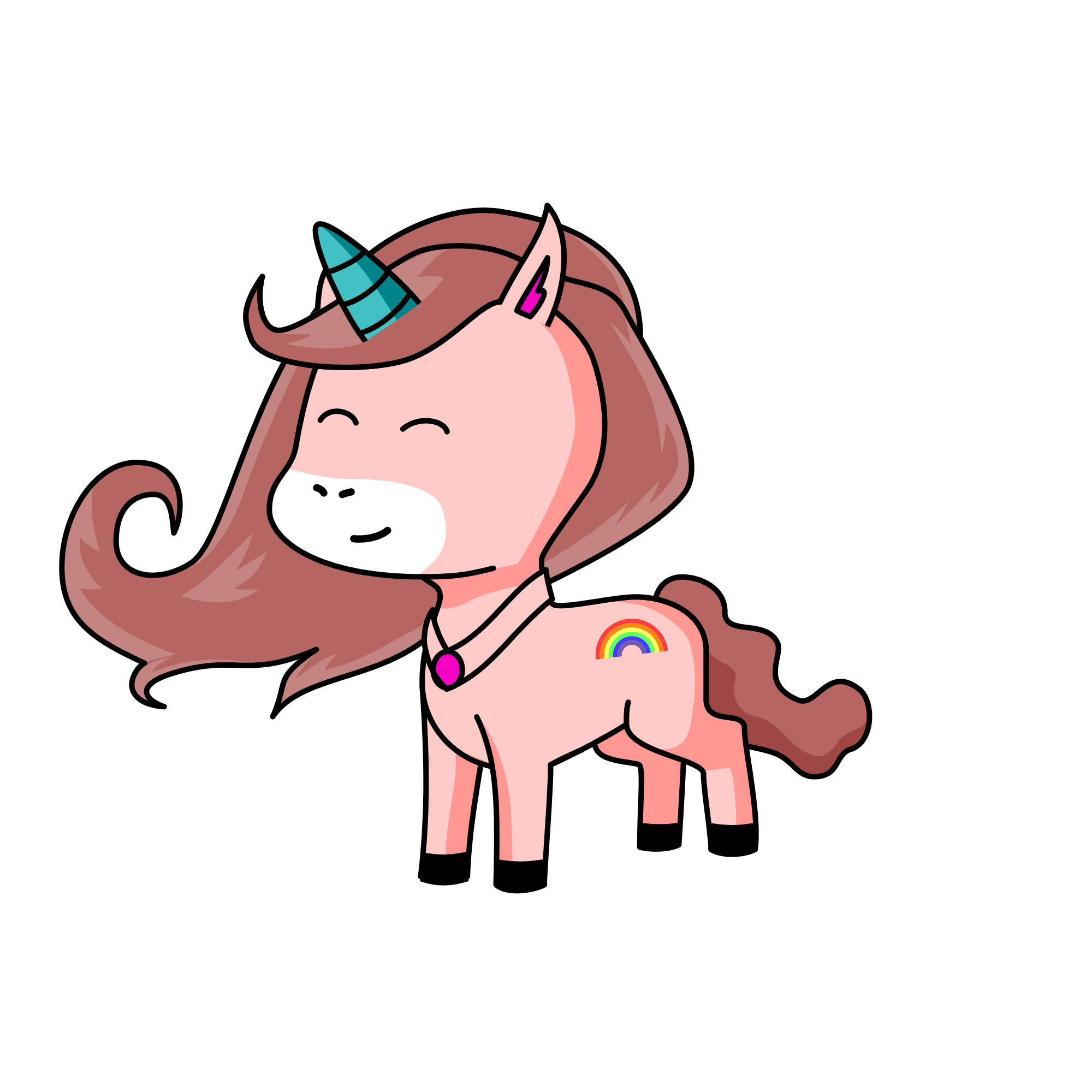 Ginger, the unicorn