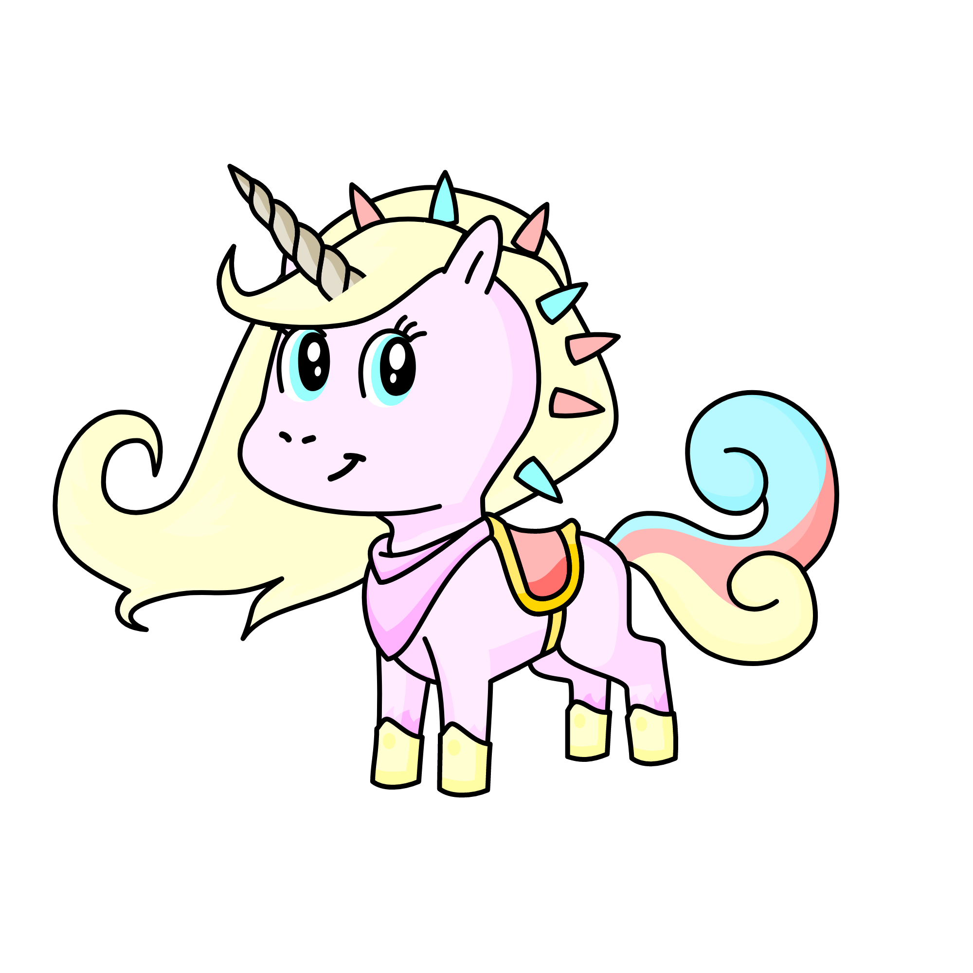 doris2, the unicorn