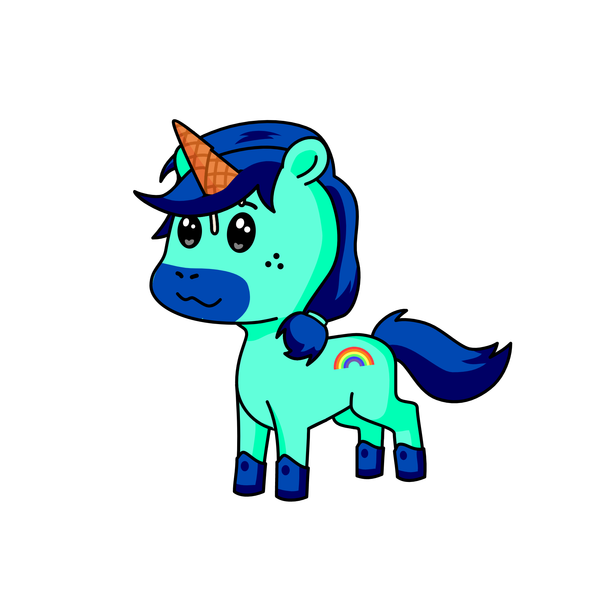arcoiris, the unicorn