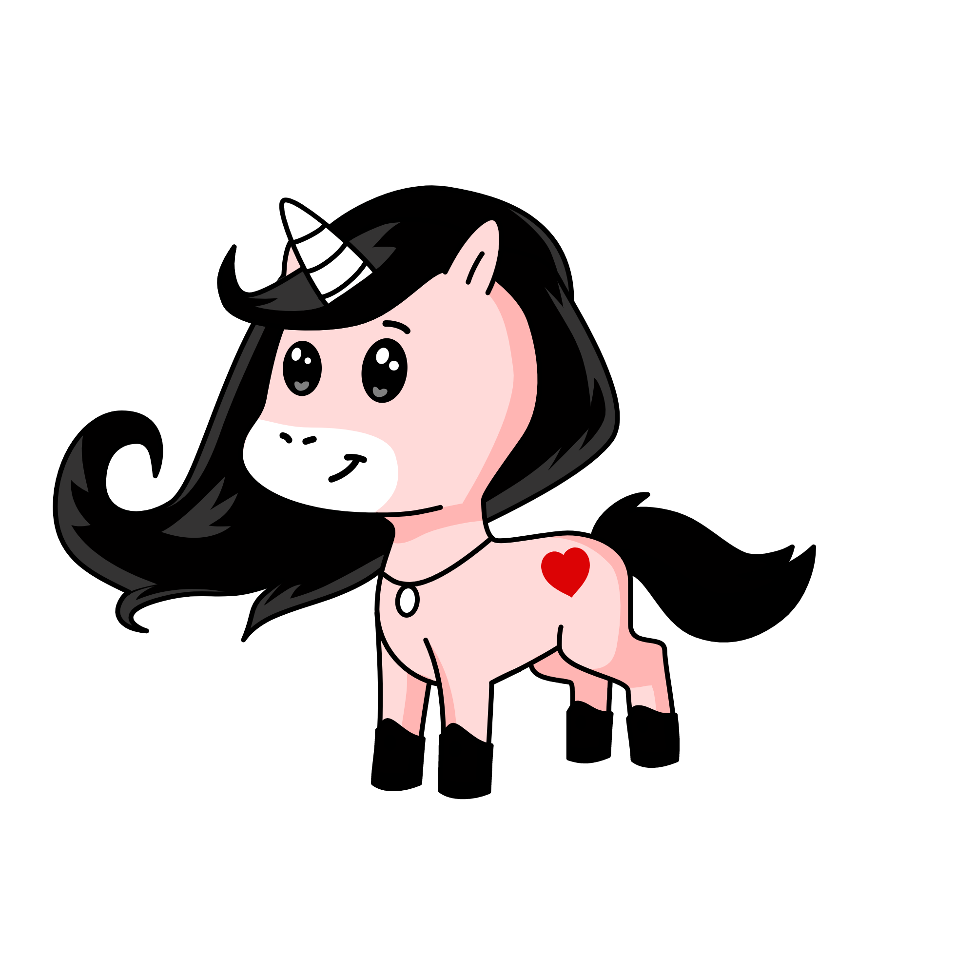 Candy, the unicorn