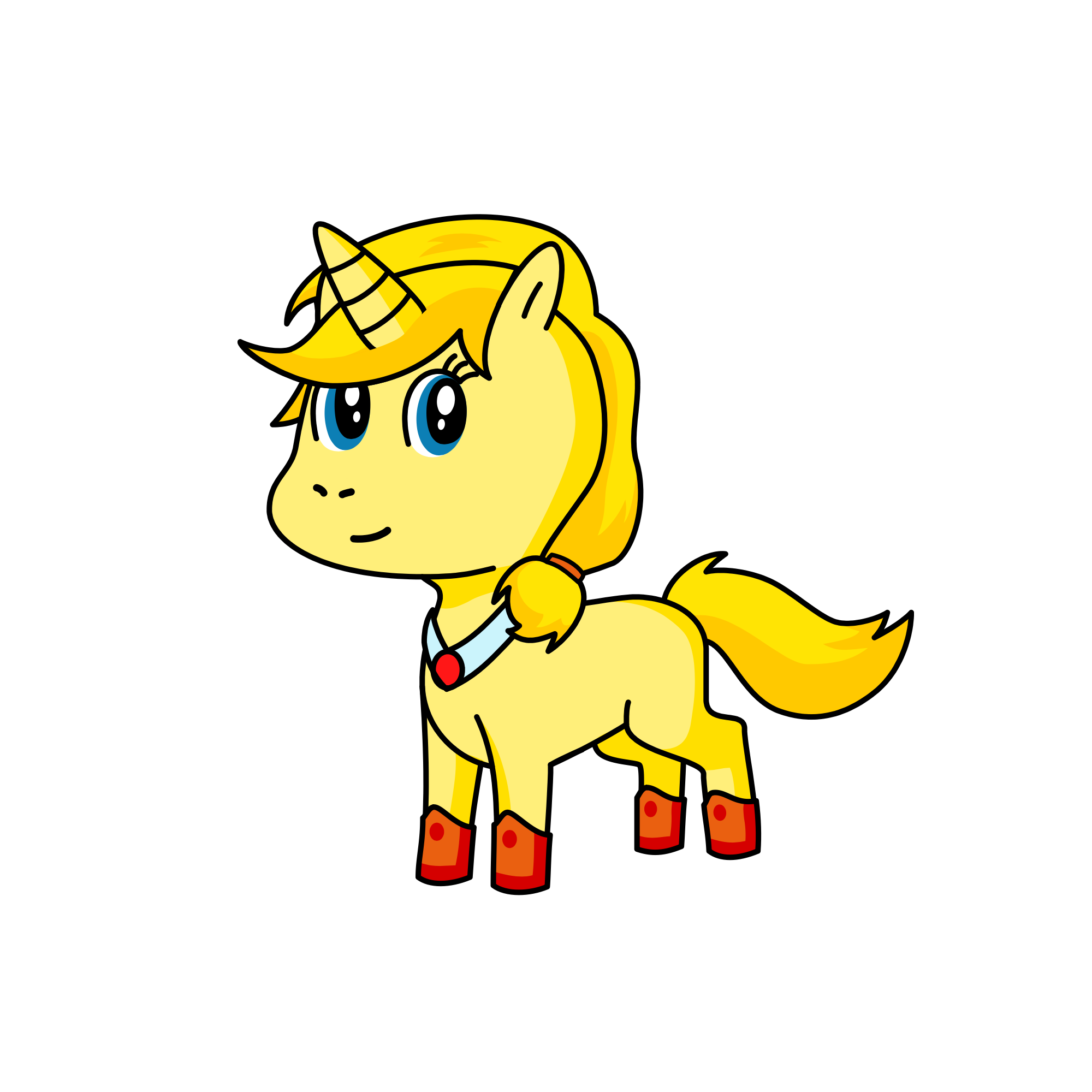 Sailor Moon Crybaby Usagi's Buatiful Transformation, the unicorn