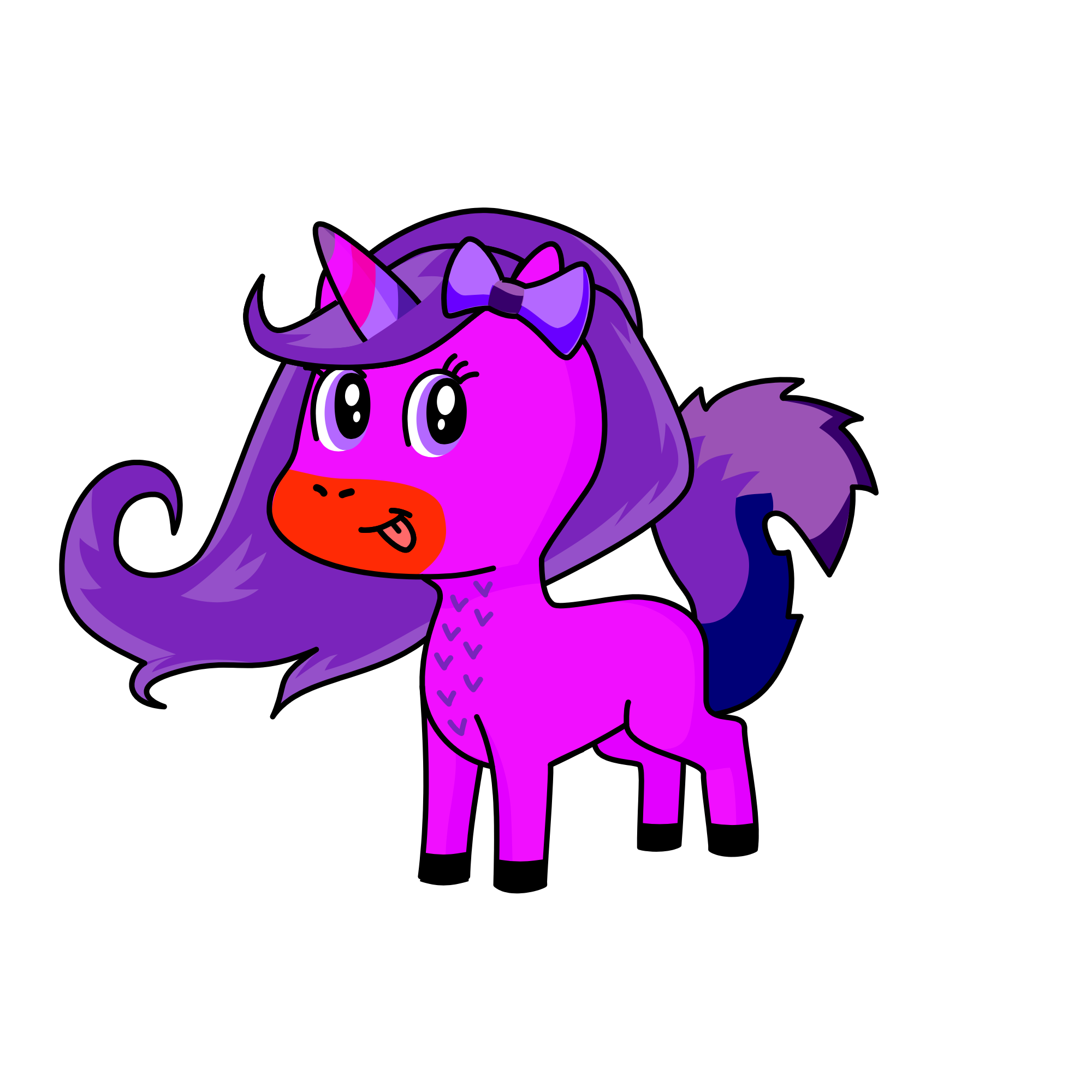 Uone, the unicorn