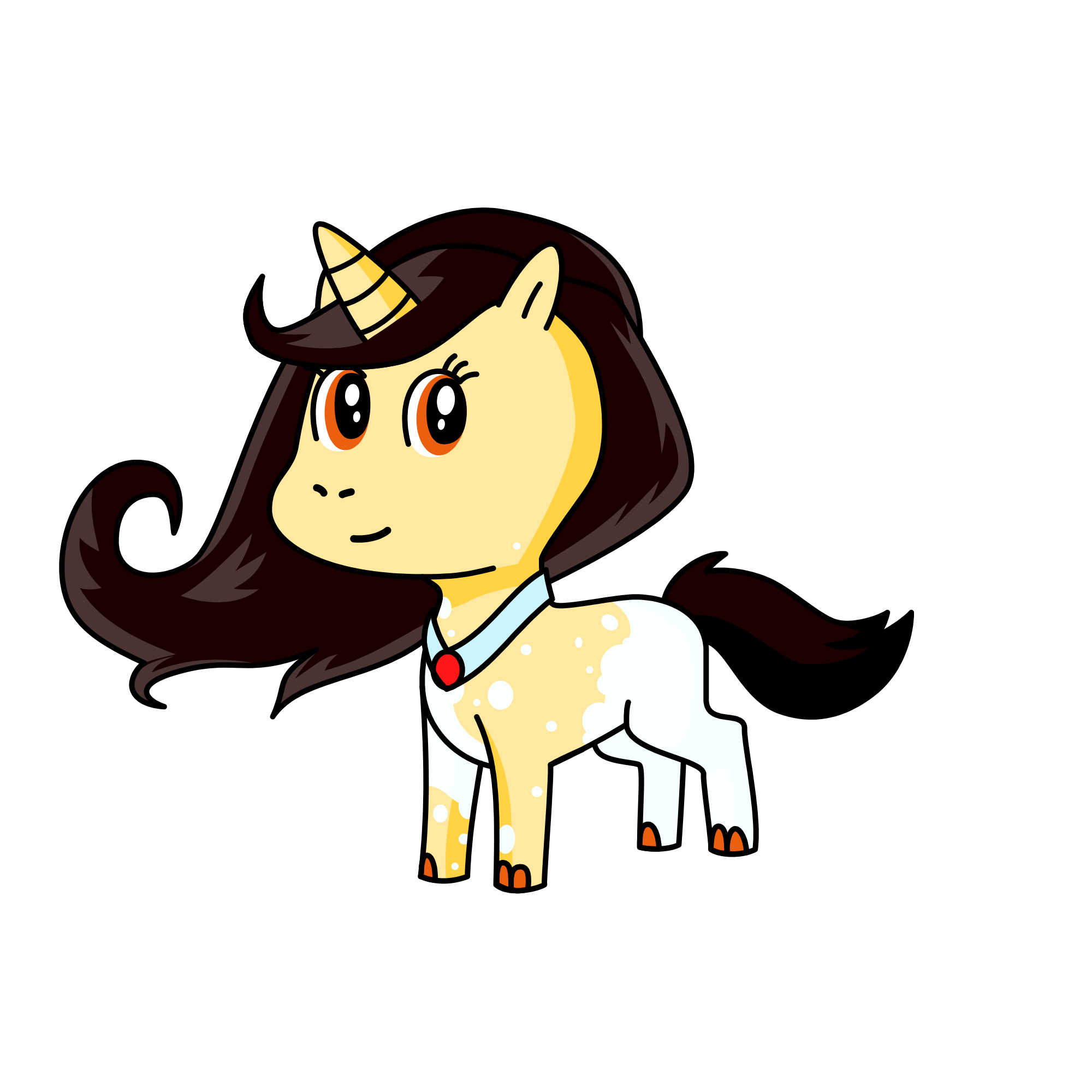 Sailor Mars Rei, the unicorn