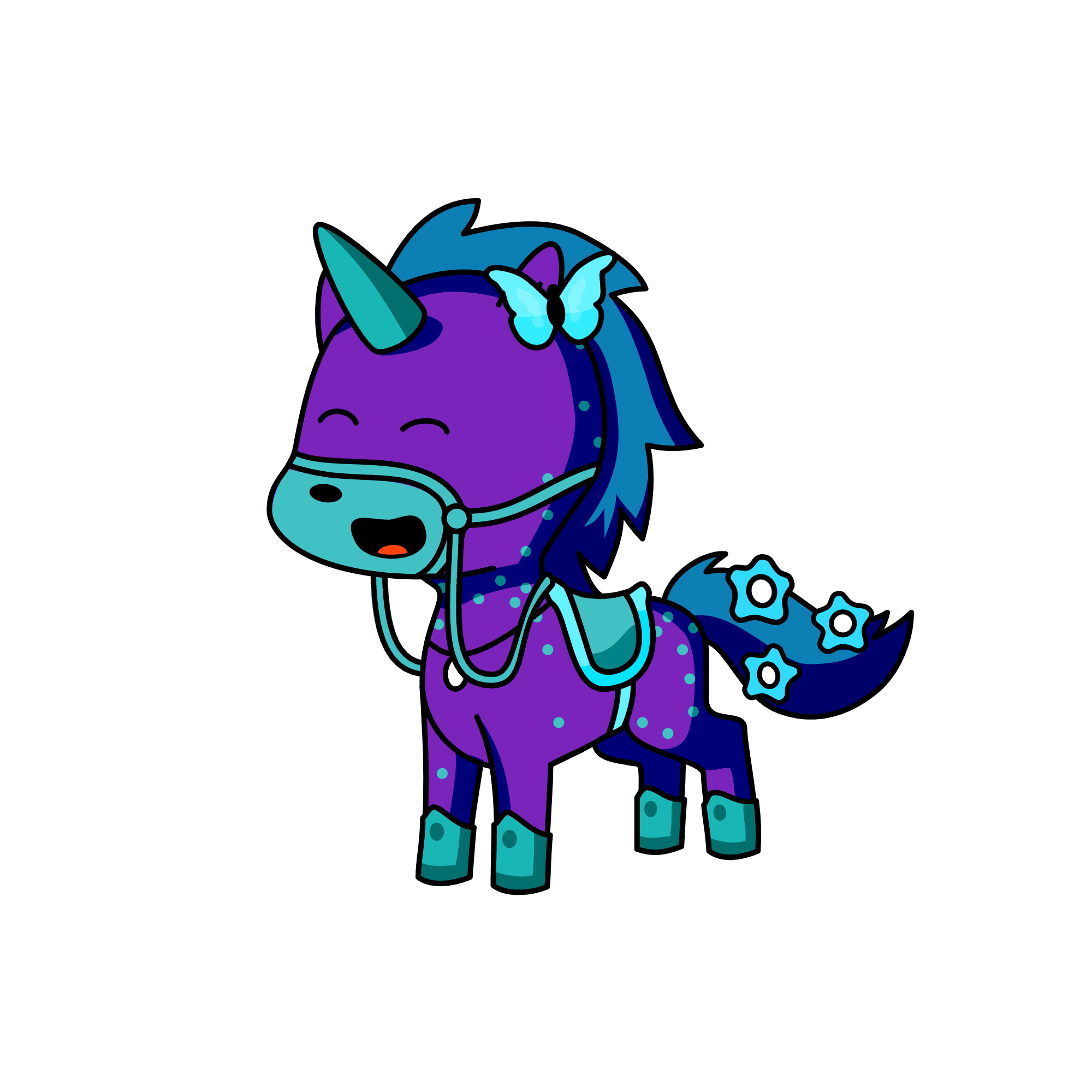 cupcake, the unicorn