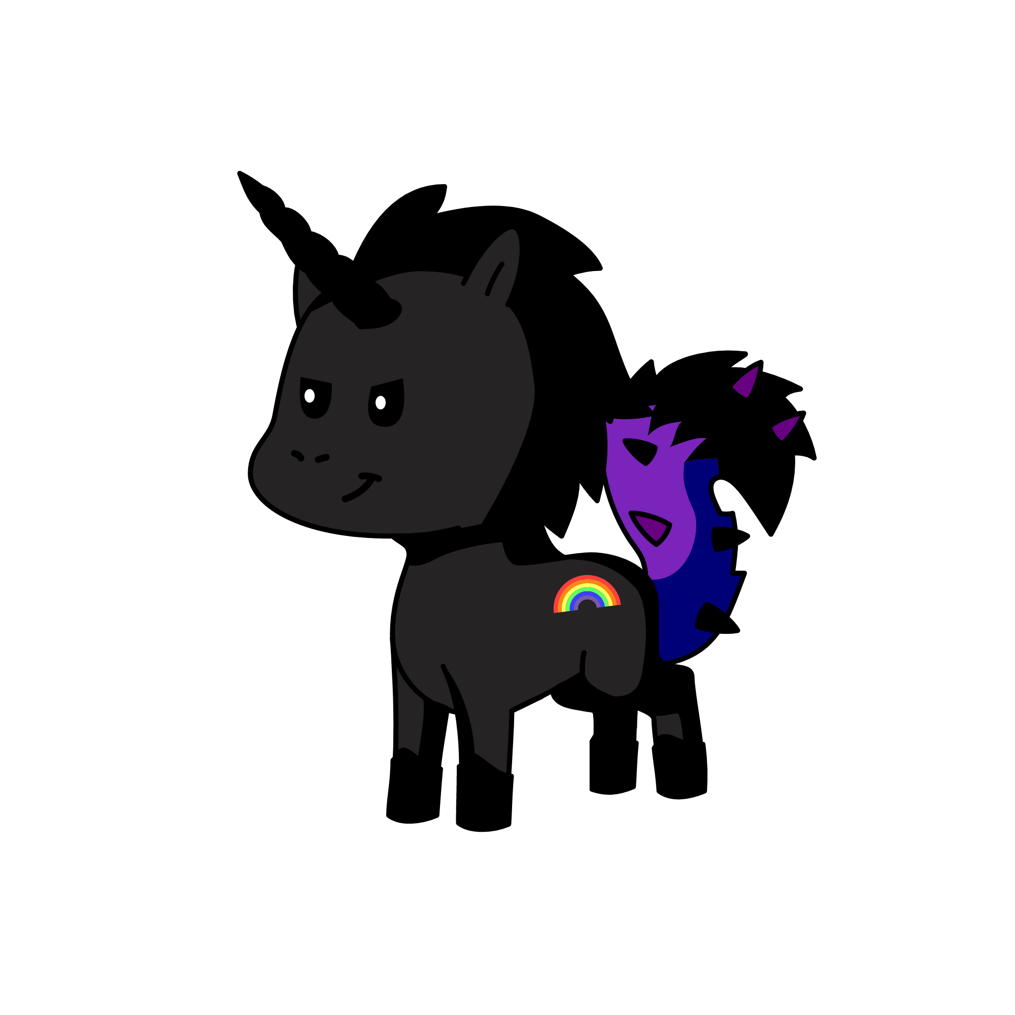 ShadowNightUnicorn, the unicorn