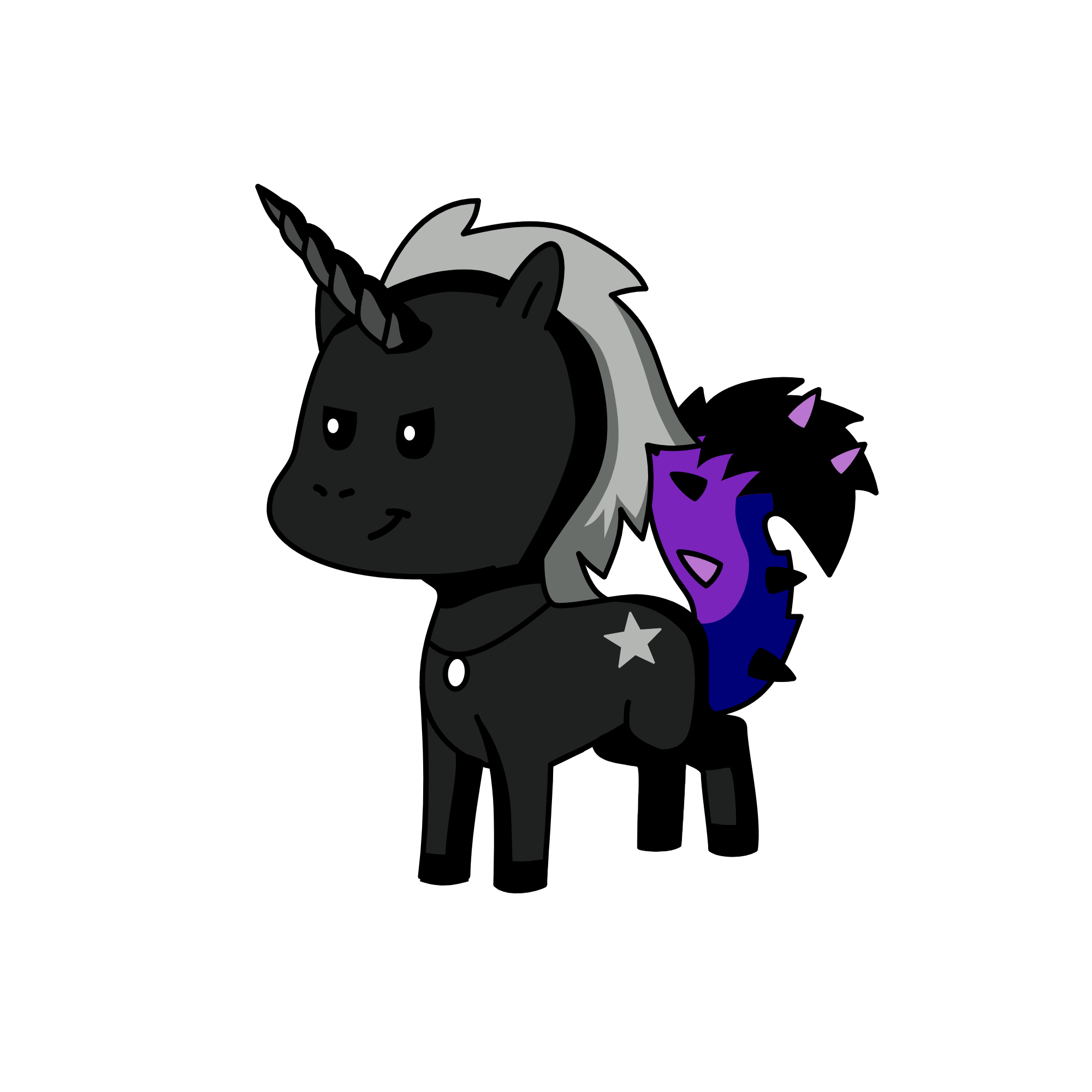 ShadowNightUnicorn, the unicorn
