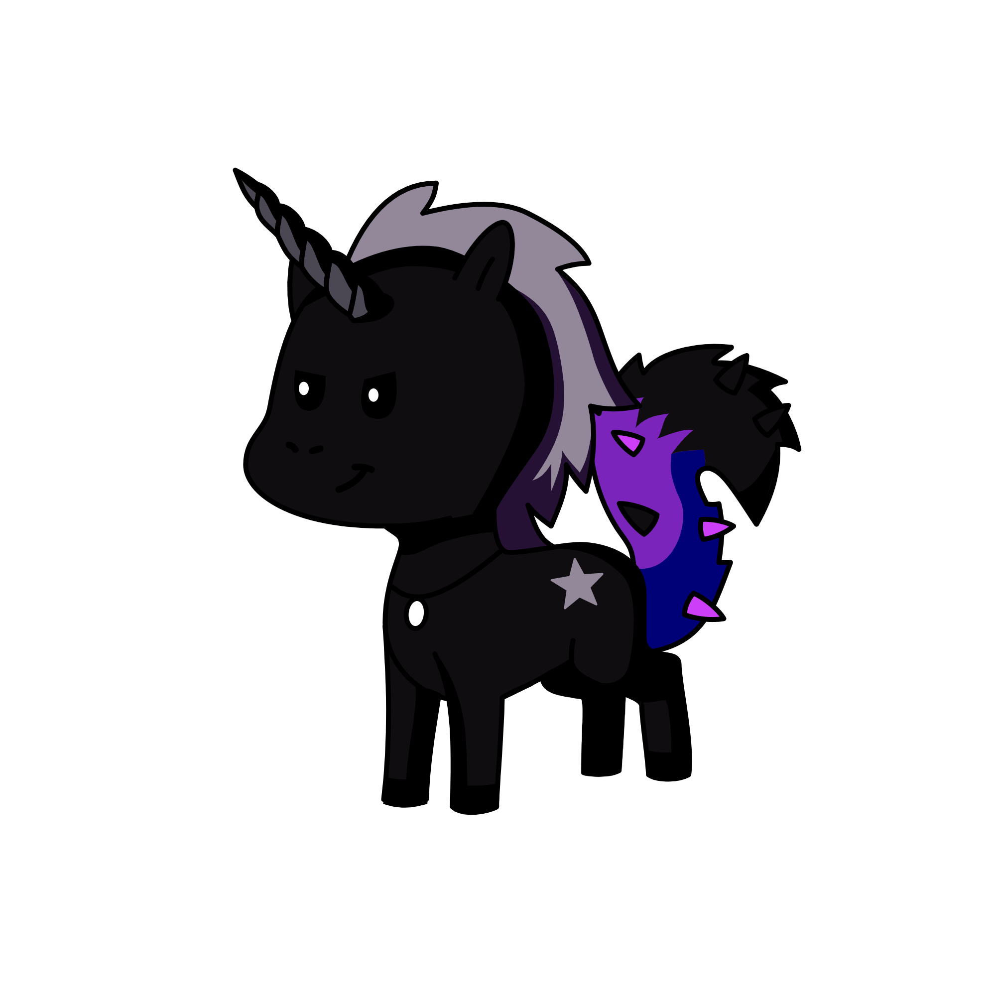 ShadowNightUnicorn, the unicorn