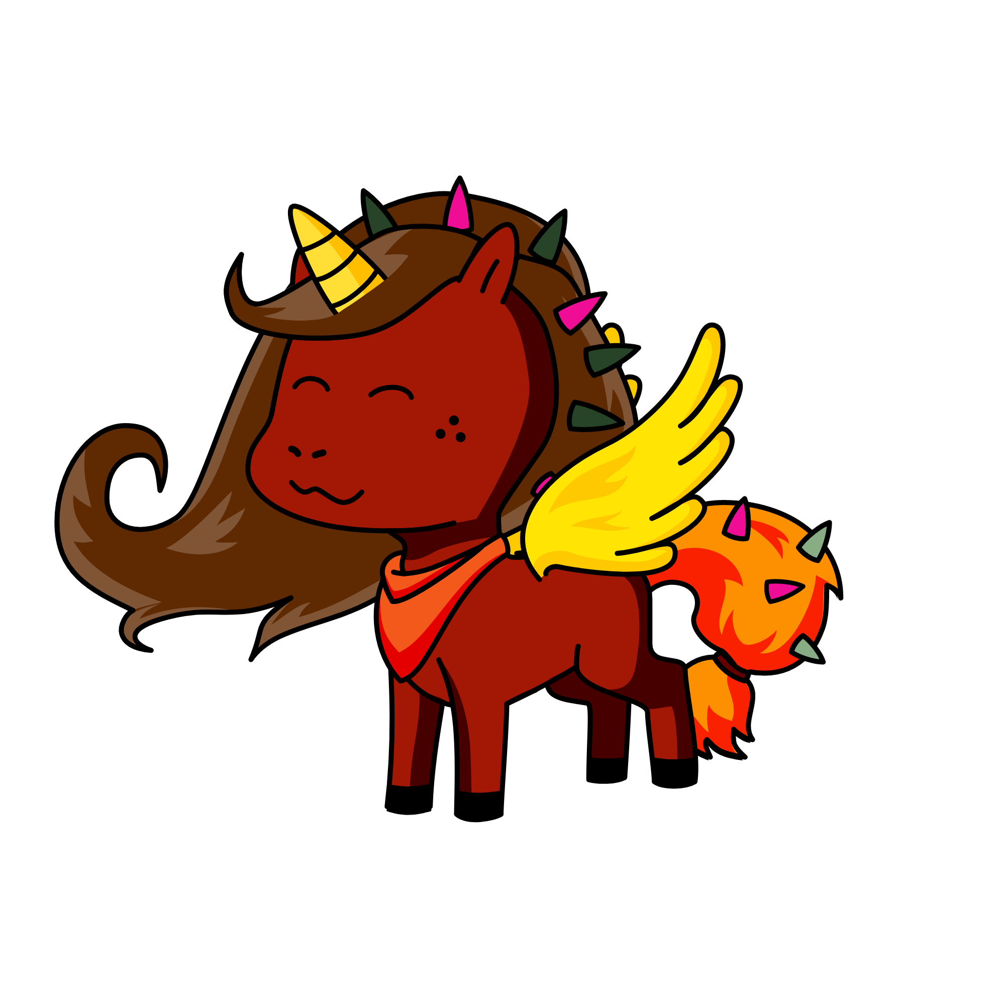 uythfgfhj, the unicorn
