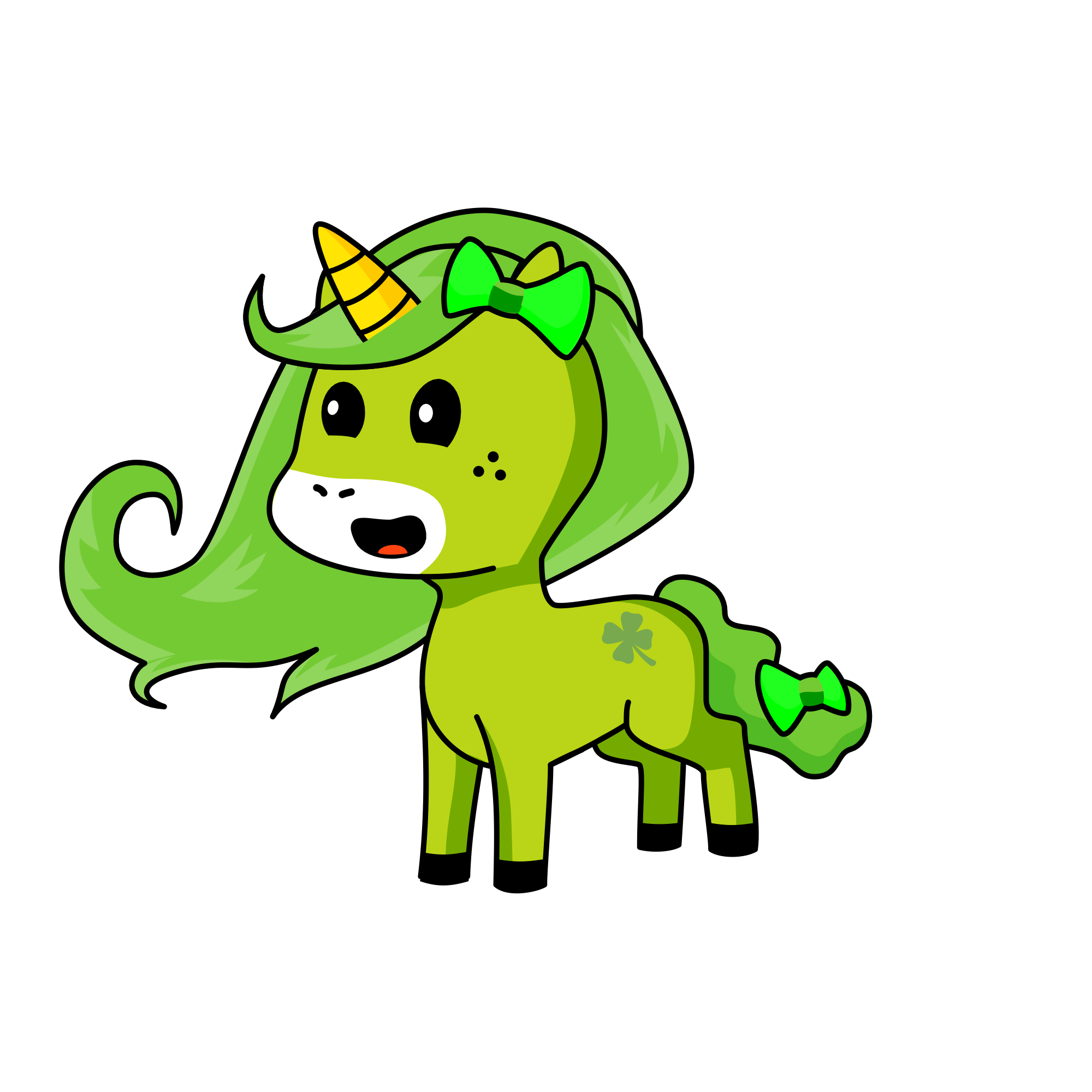 Tian, the unicorn