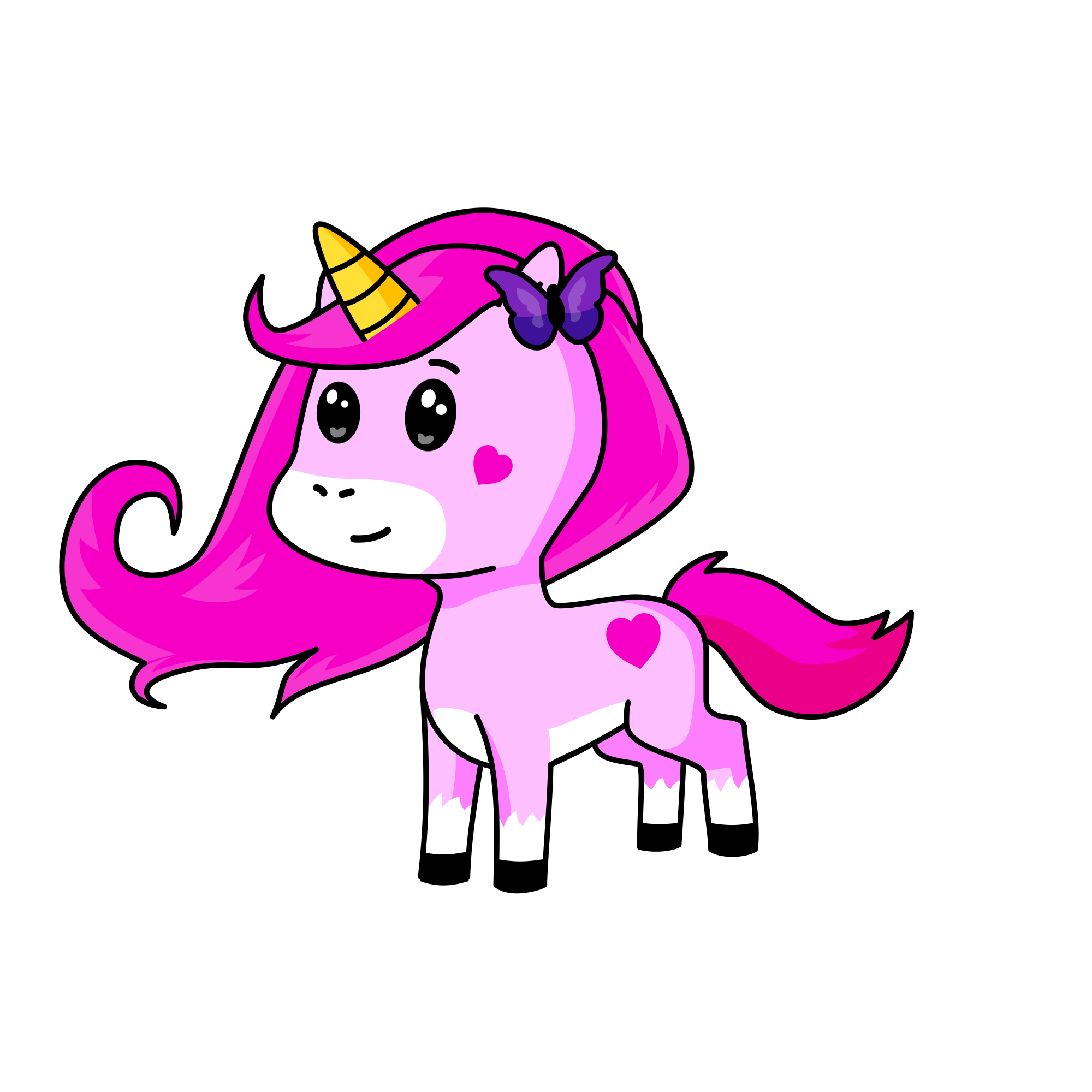 Ellie, the unicorn