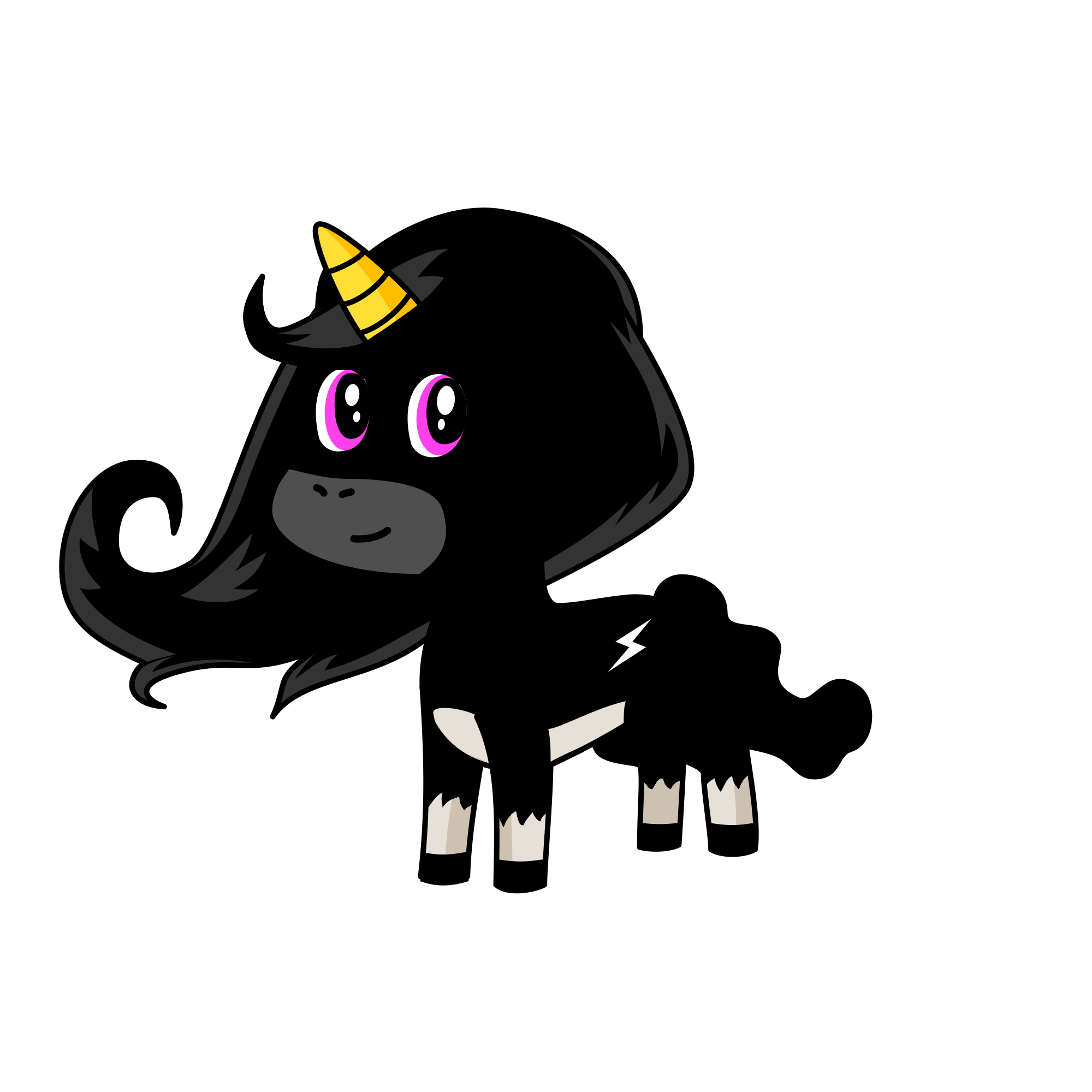 Darkness, the unicorn