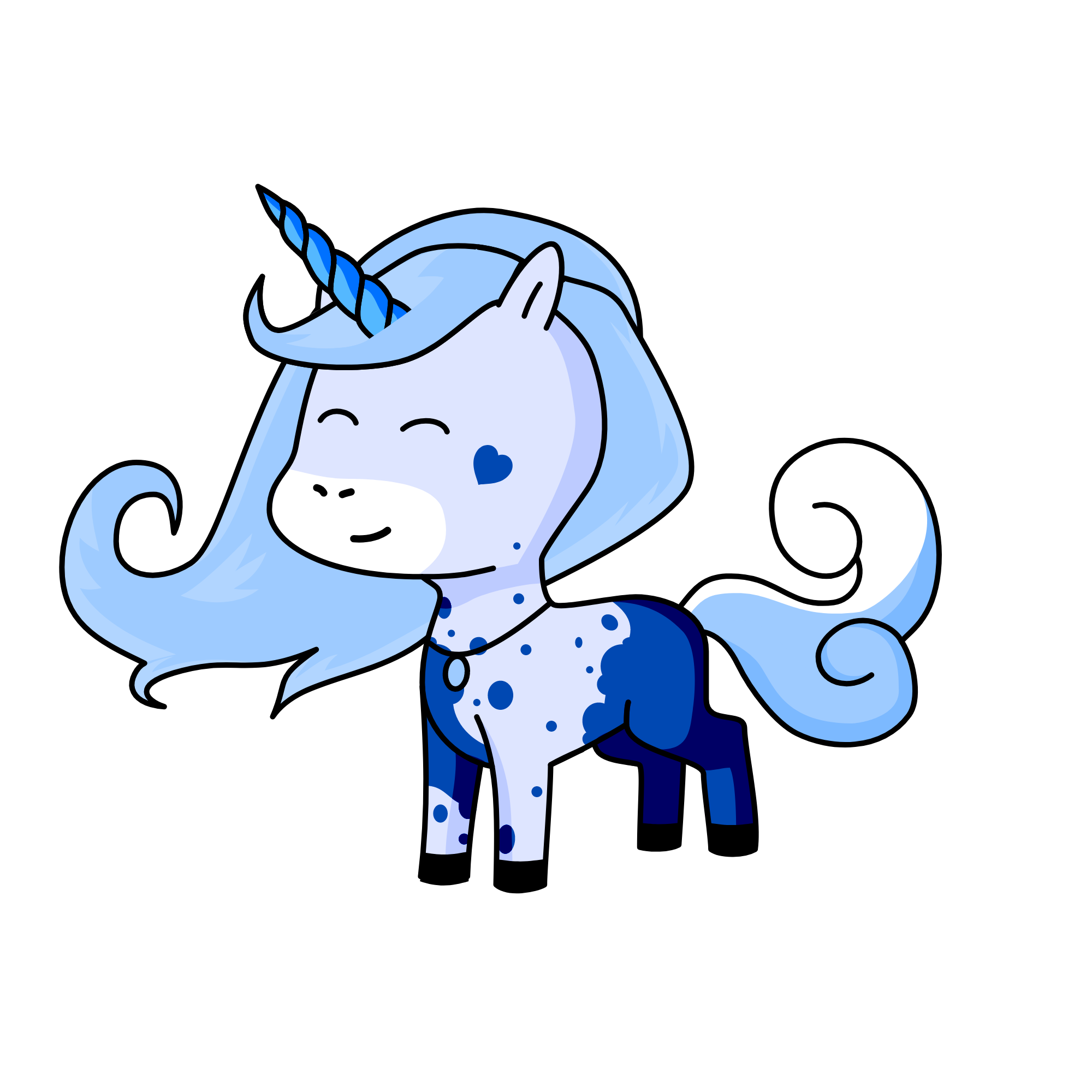 Luna Moon, the unicorn