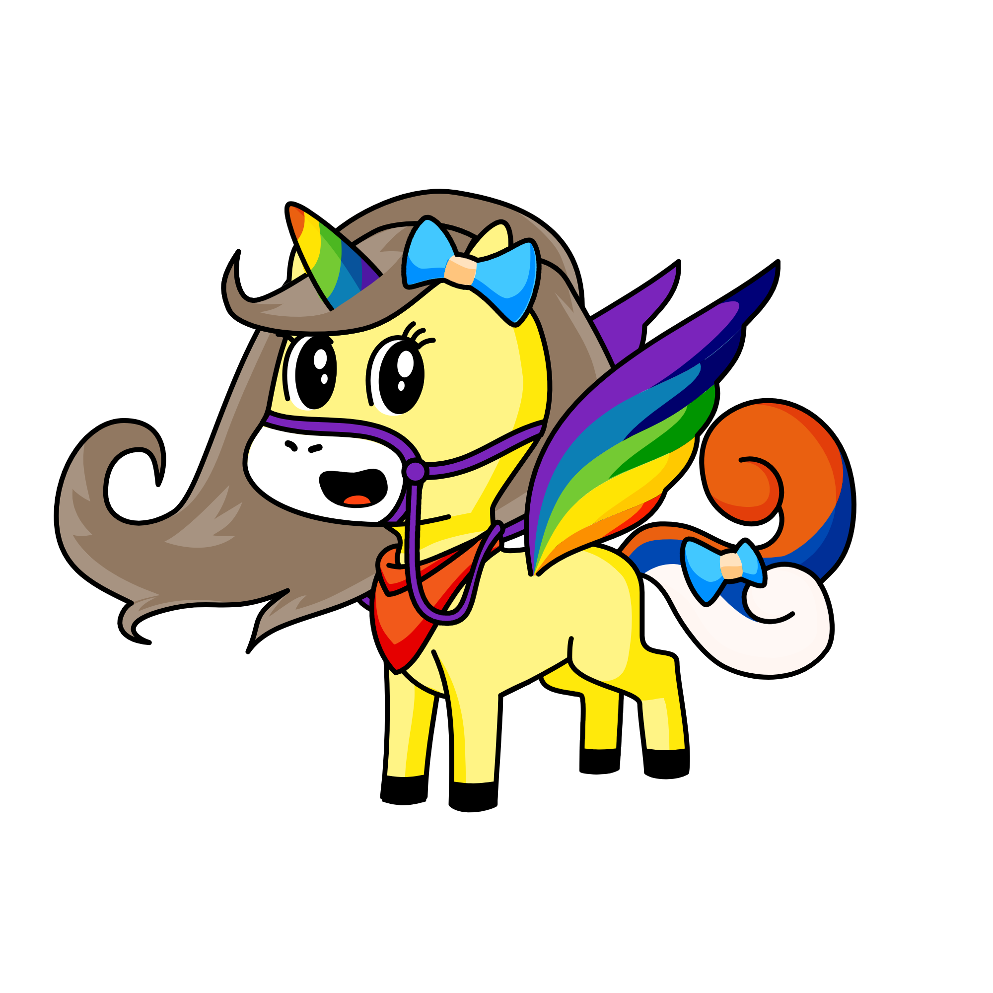 FlyStar, the unicorn