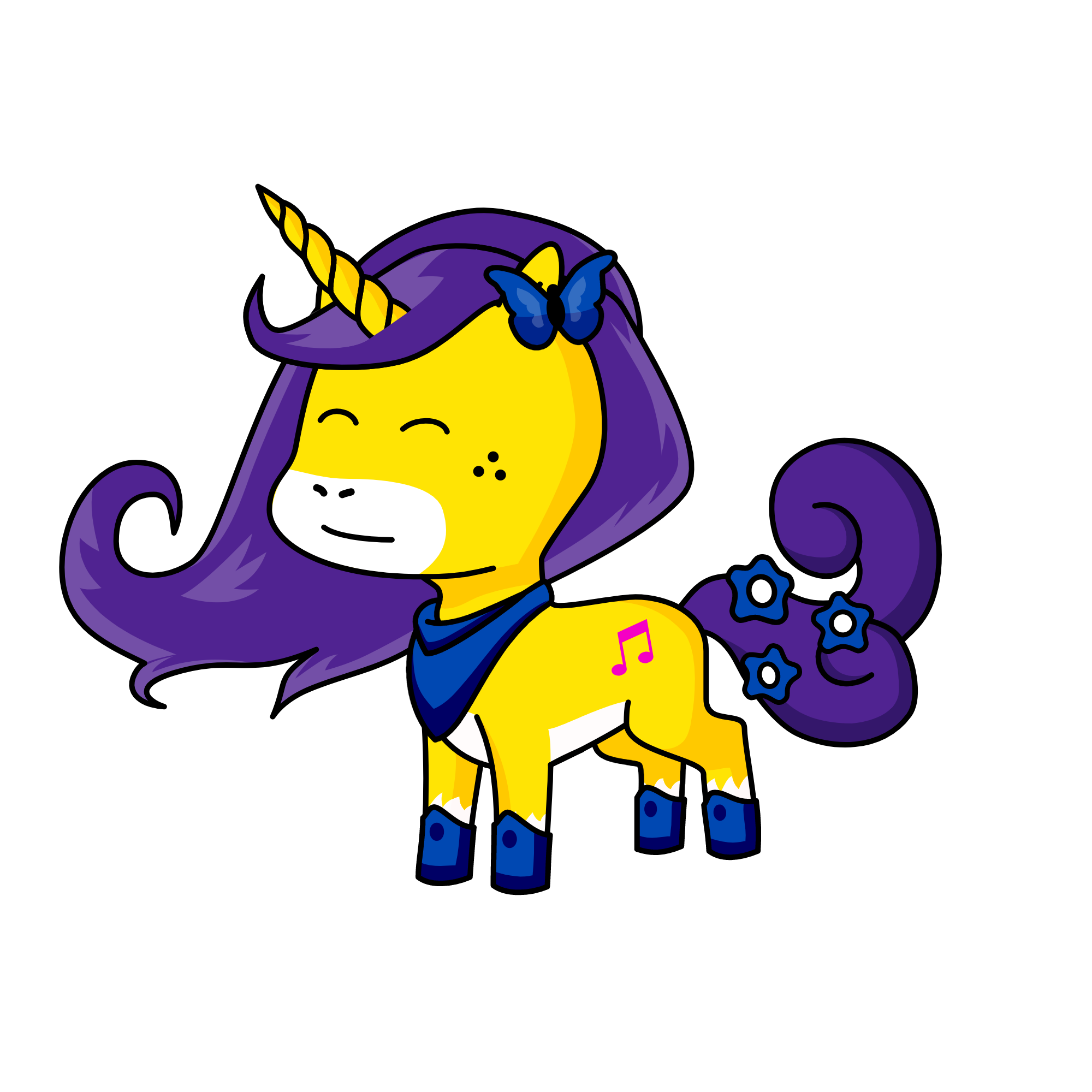 Rosabella, the unicorn