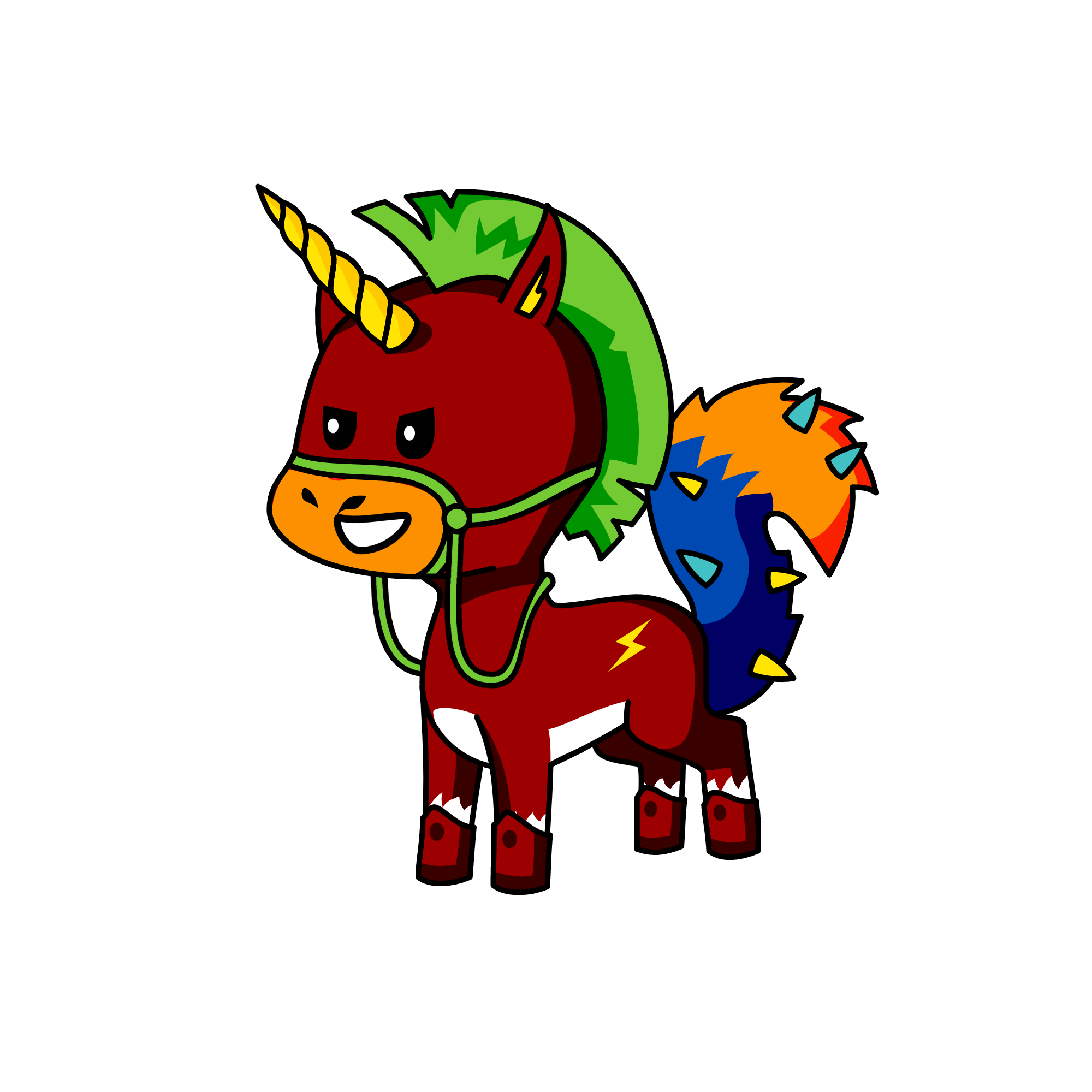 poo, the unicorn