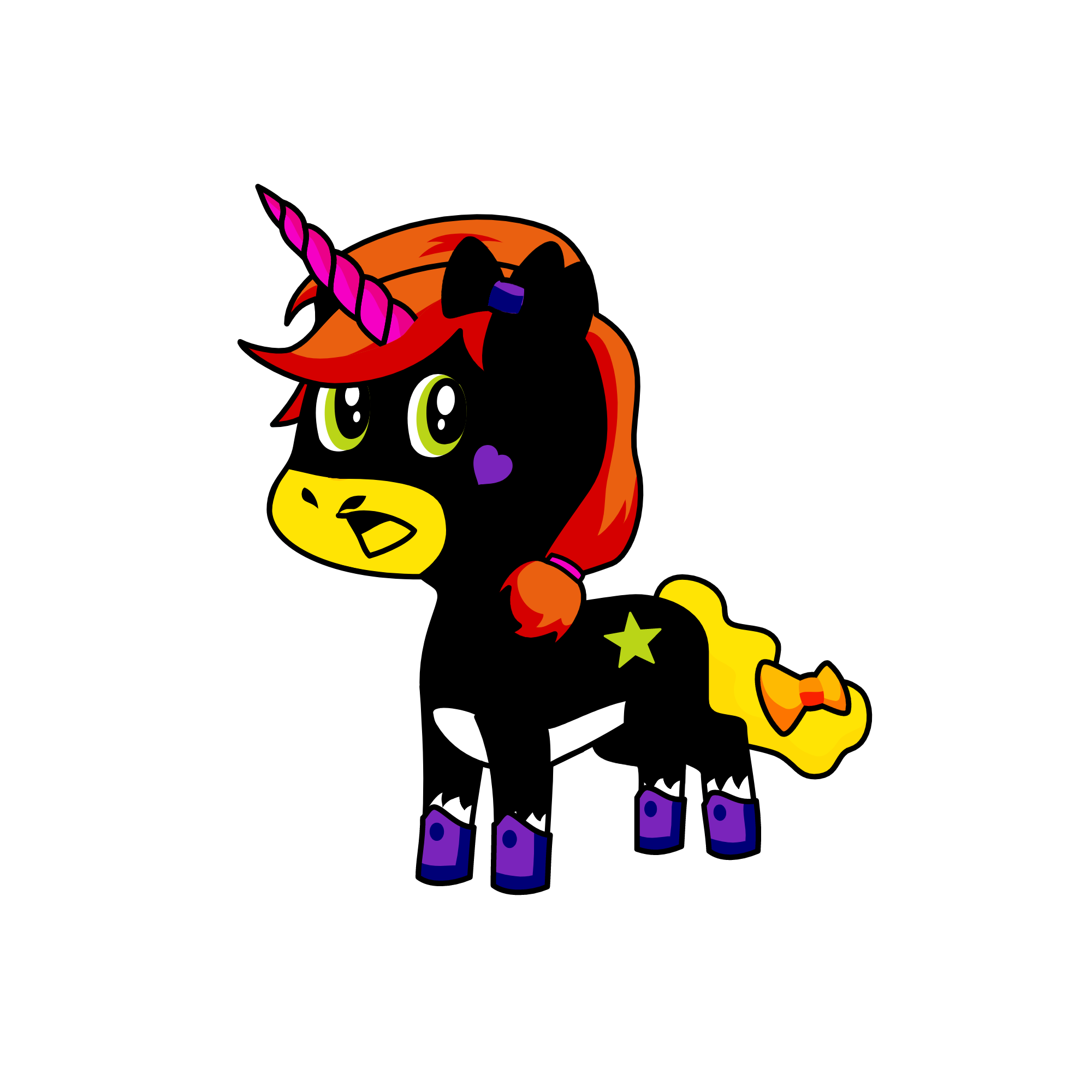 poopee, the unicorn
