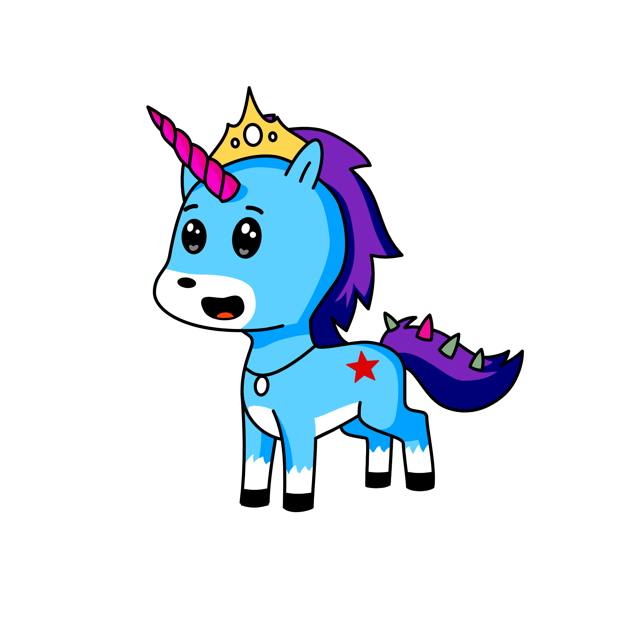 Penelope, the unicorn