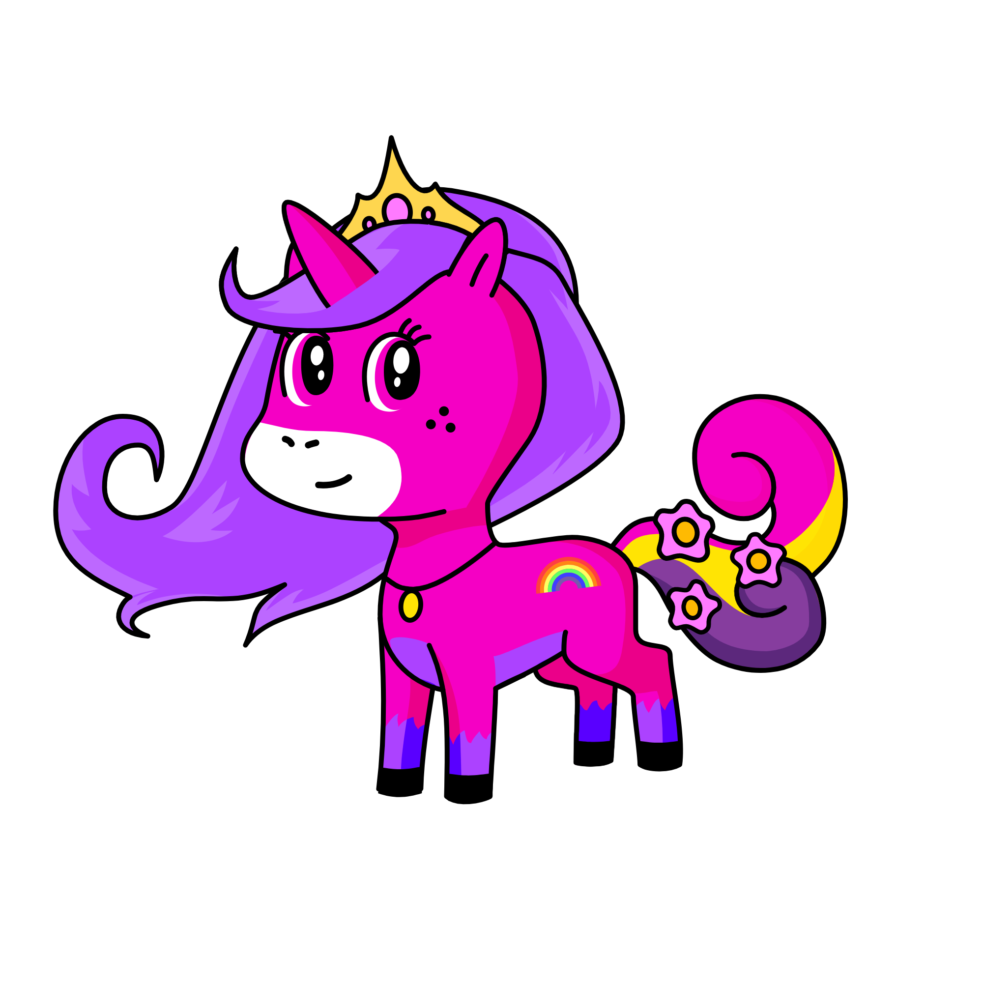 nana, the unicorn