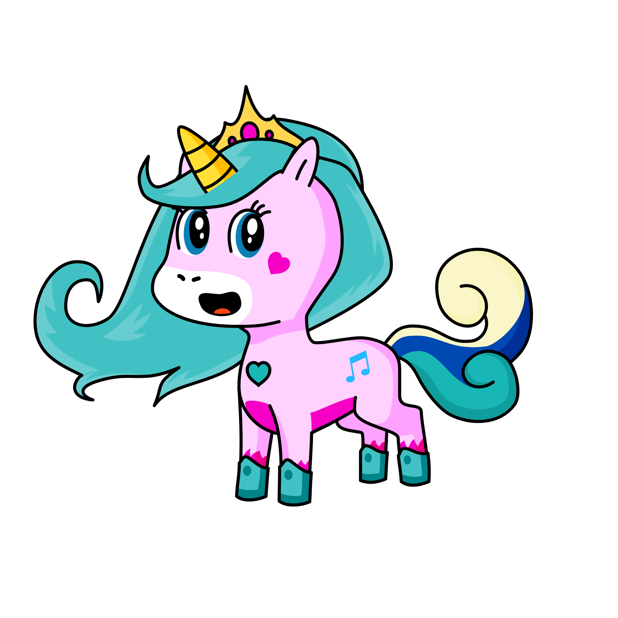 ashrain princess, the unicorn
