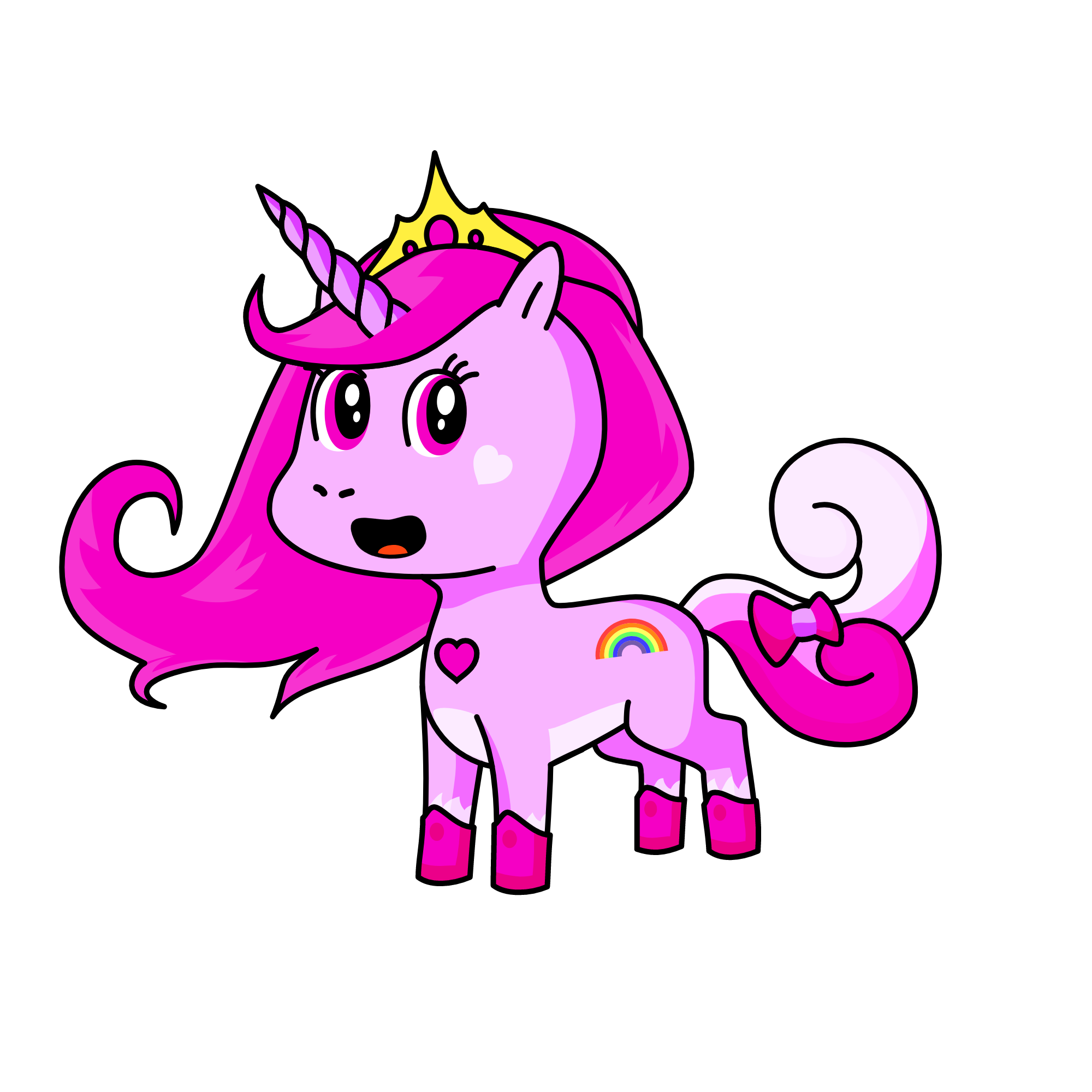 flower, the unicorn