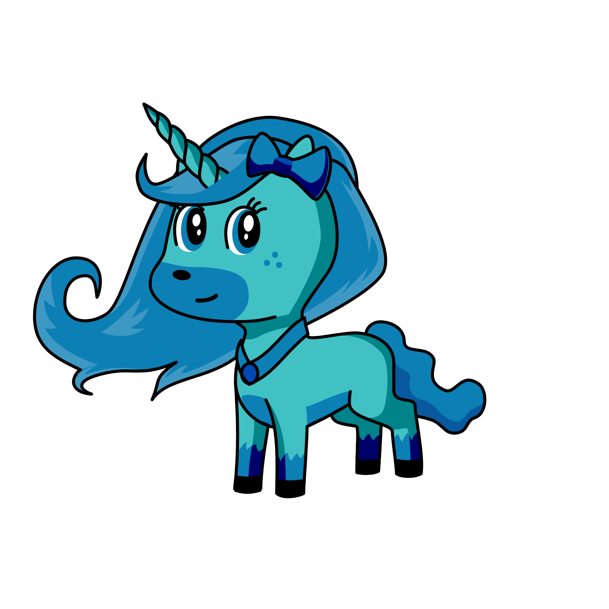 Luna, the unicorn