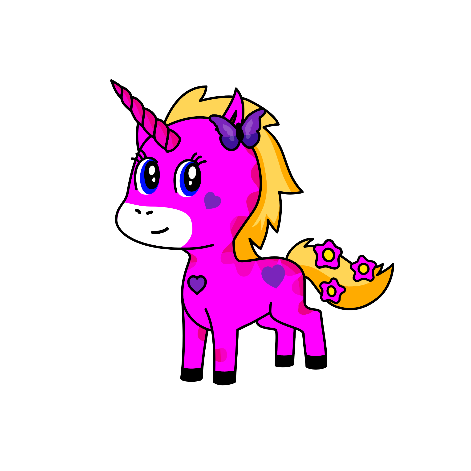Jewl, the unicorn