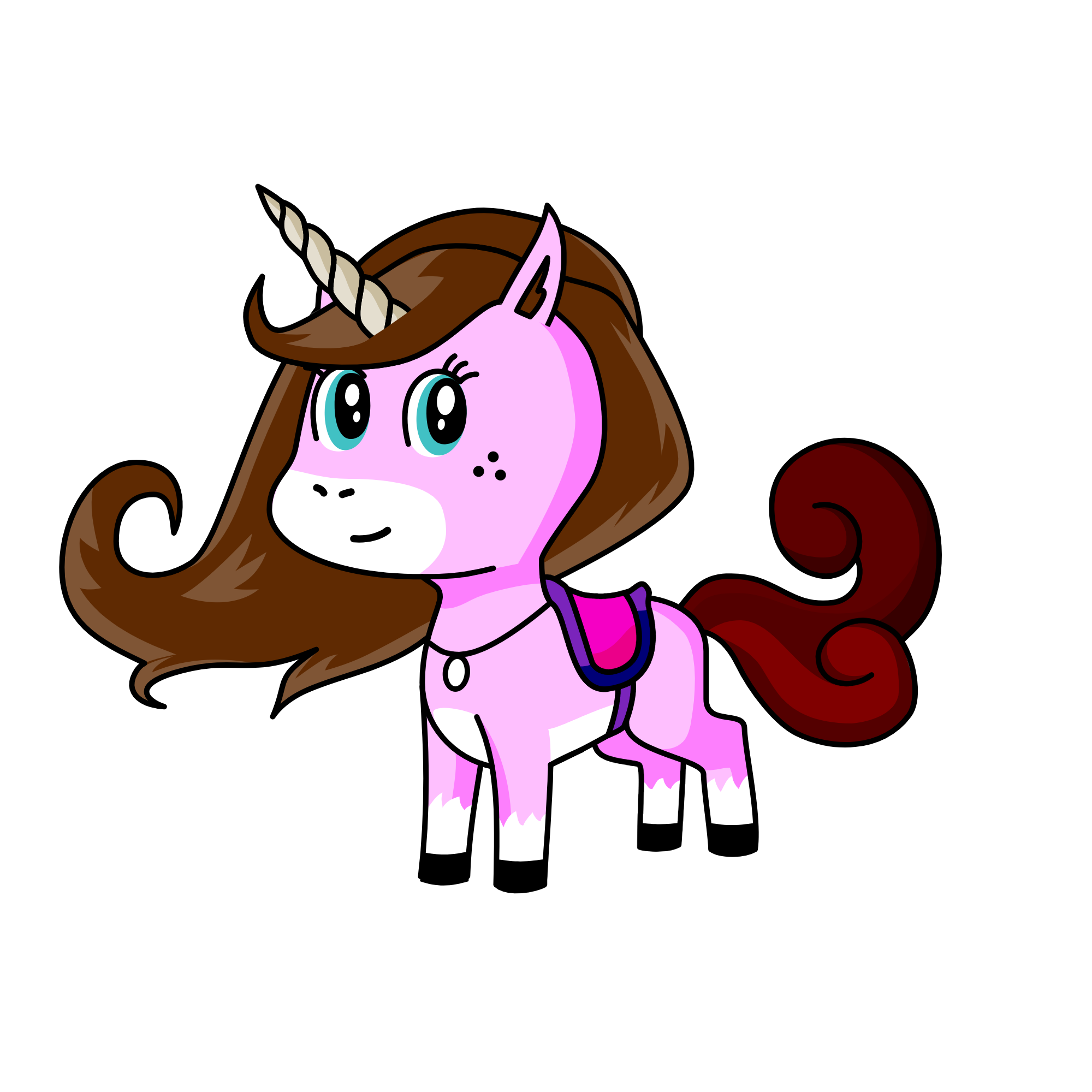 Me as a unicorn, the unicorn