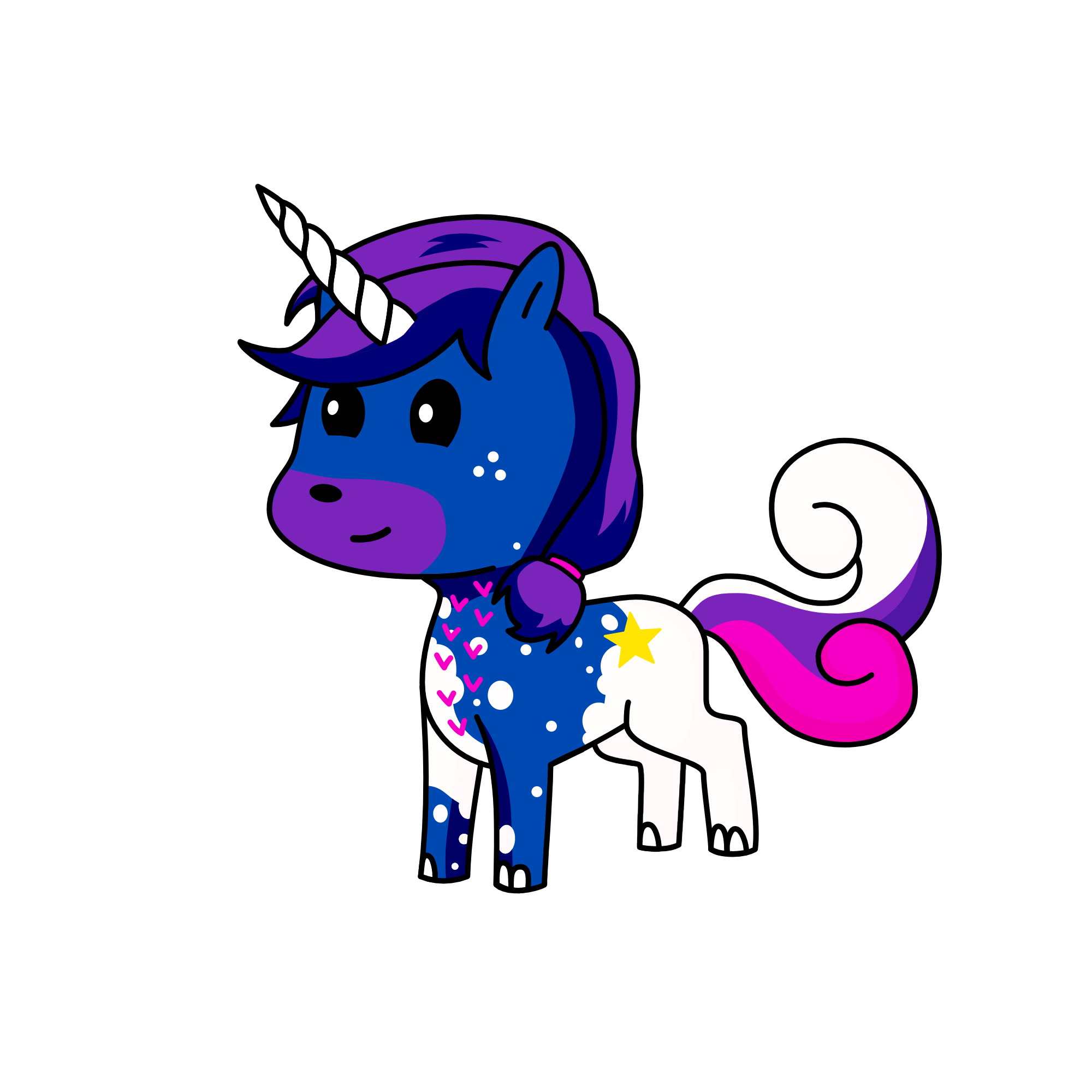 Galaxie, the unicorn