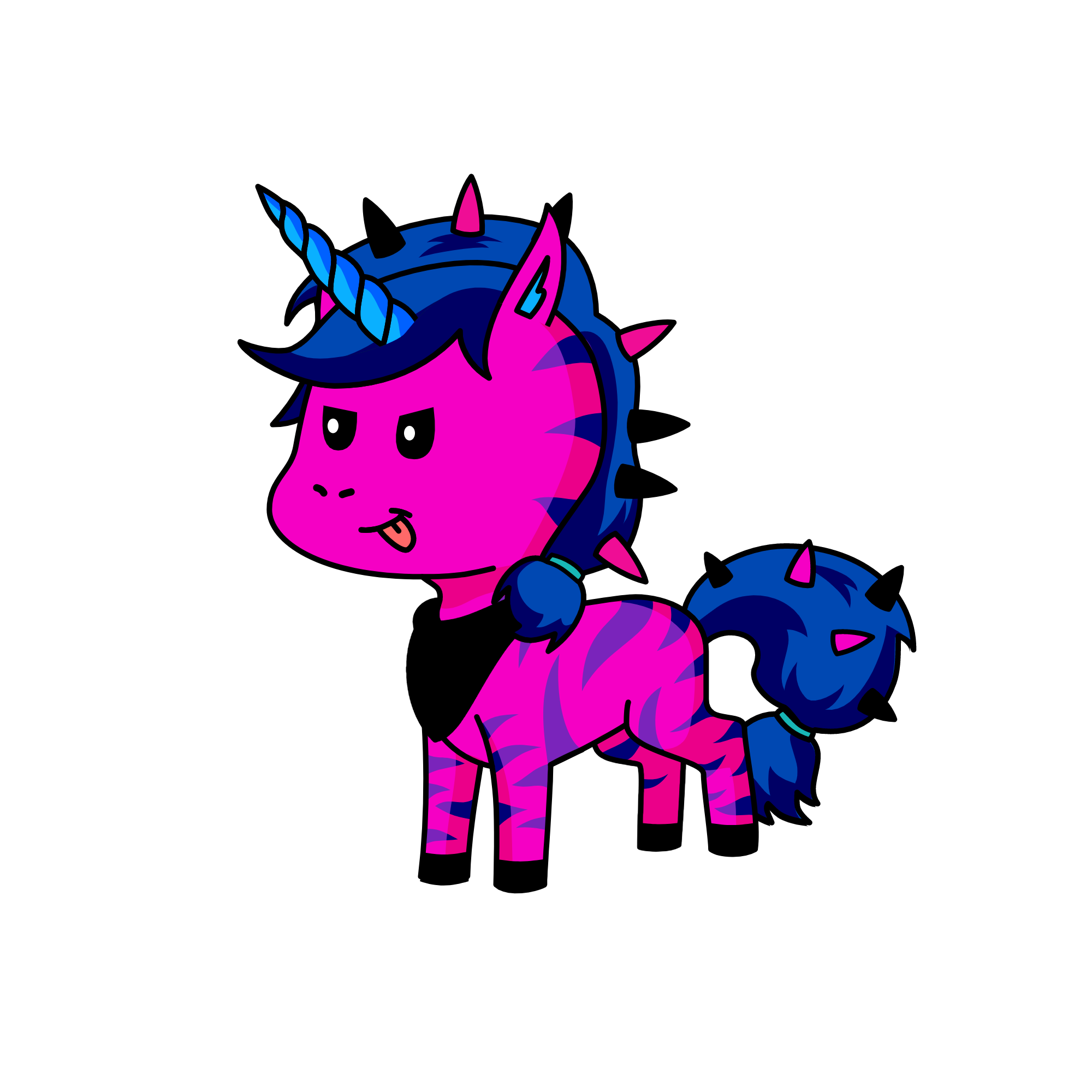 Sandy, the unicorn