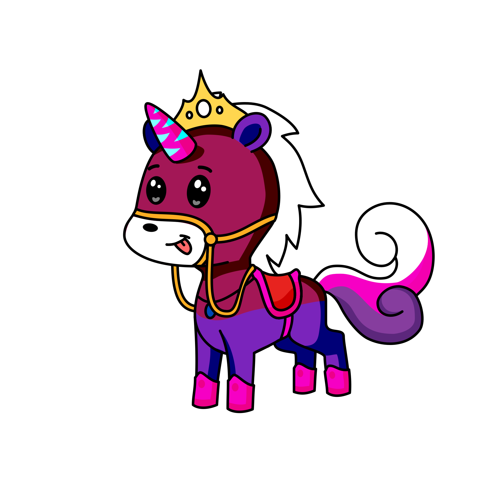 Frecklebeckle, the unicorn