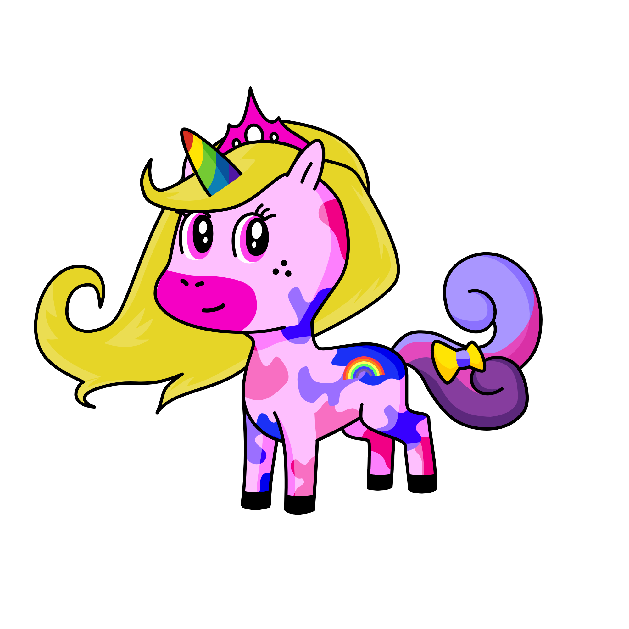 butter flies, the unicorn