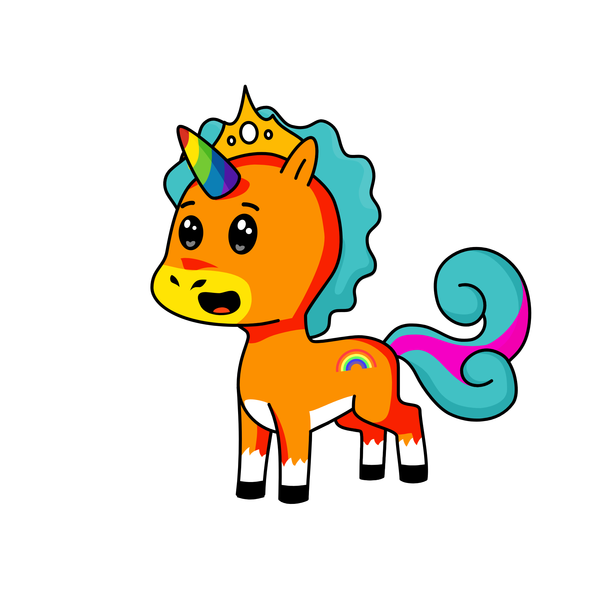 Blossom, the unicorn