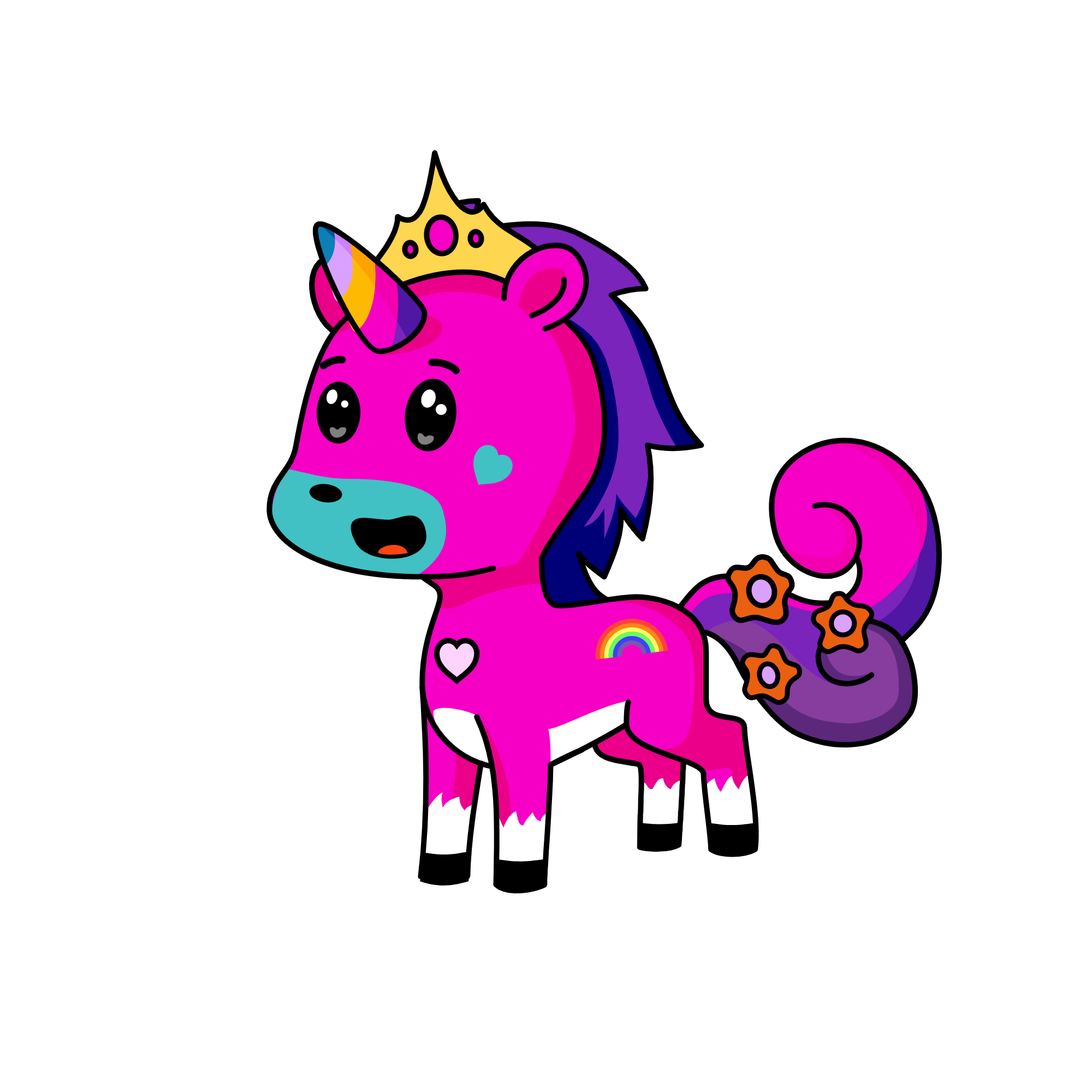Blosom, the unicorn