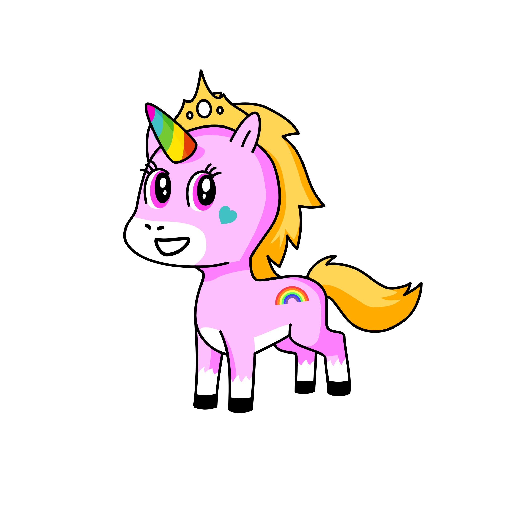 Princess Lisa, the unicorn