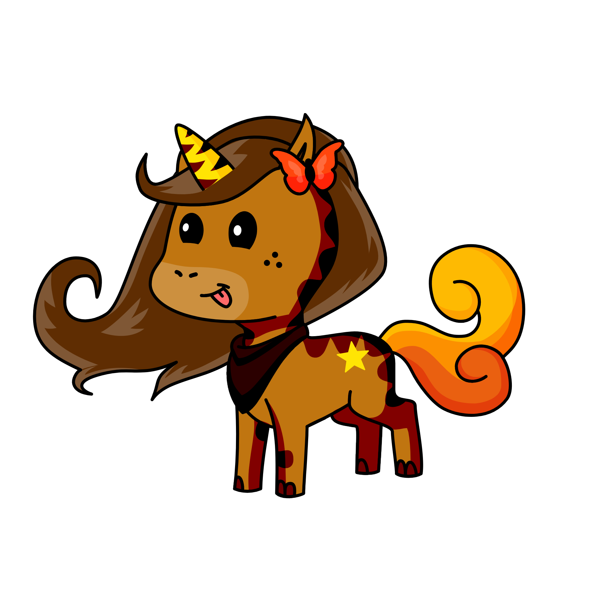 Halzel, the unicorn