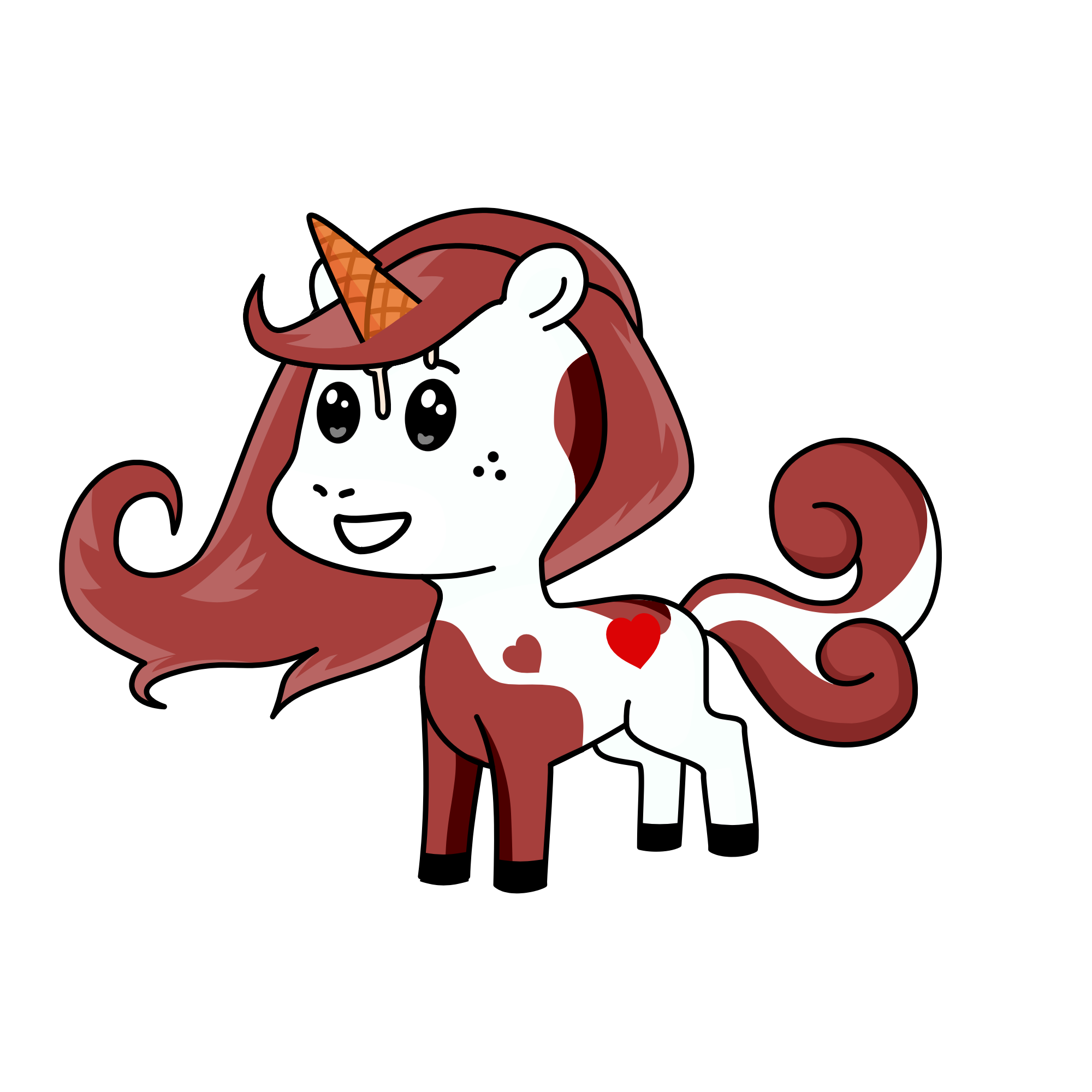 GINGER, the unicorn