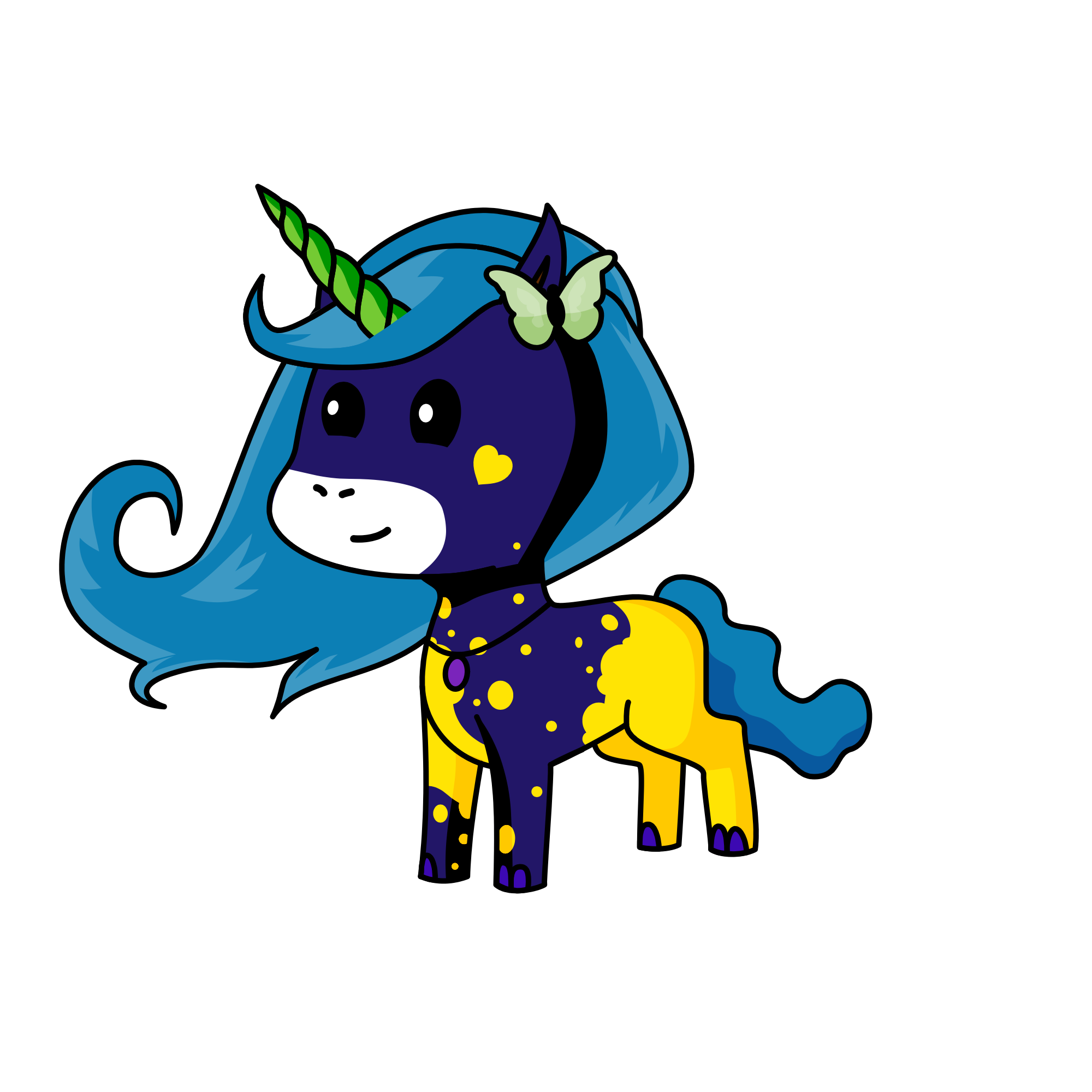 Elva, the unicorn