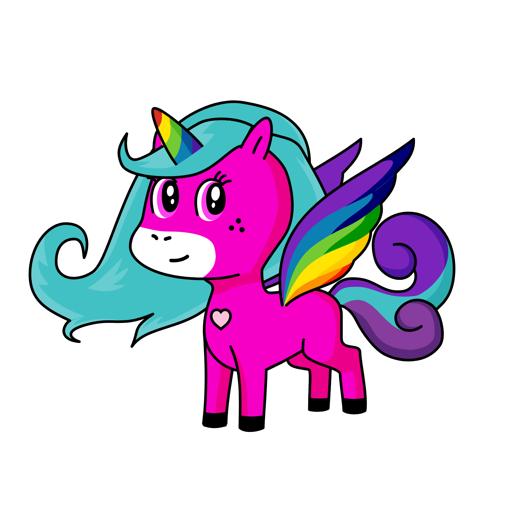 Shimmer, the unicorn