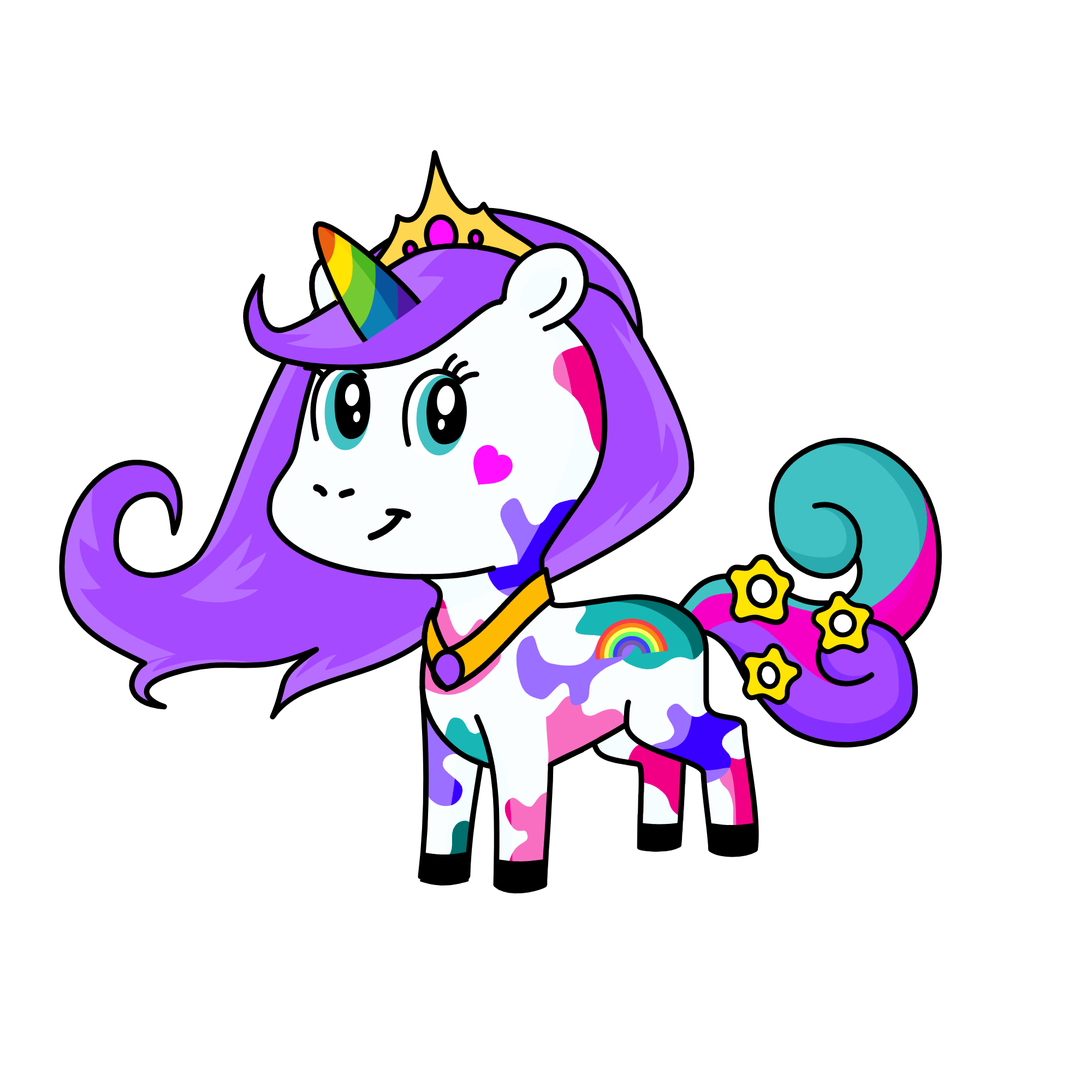 arco iris, the unicorn