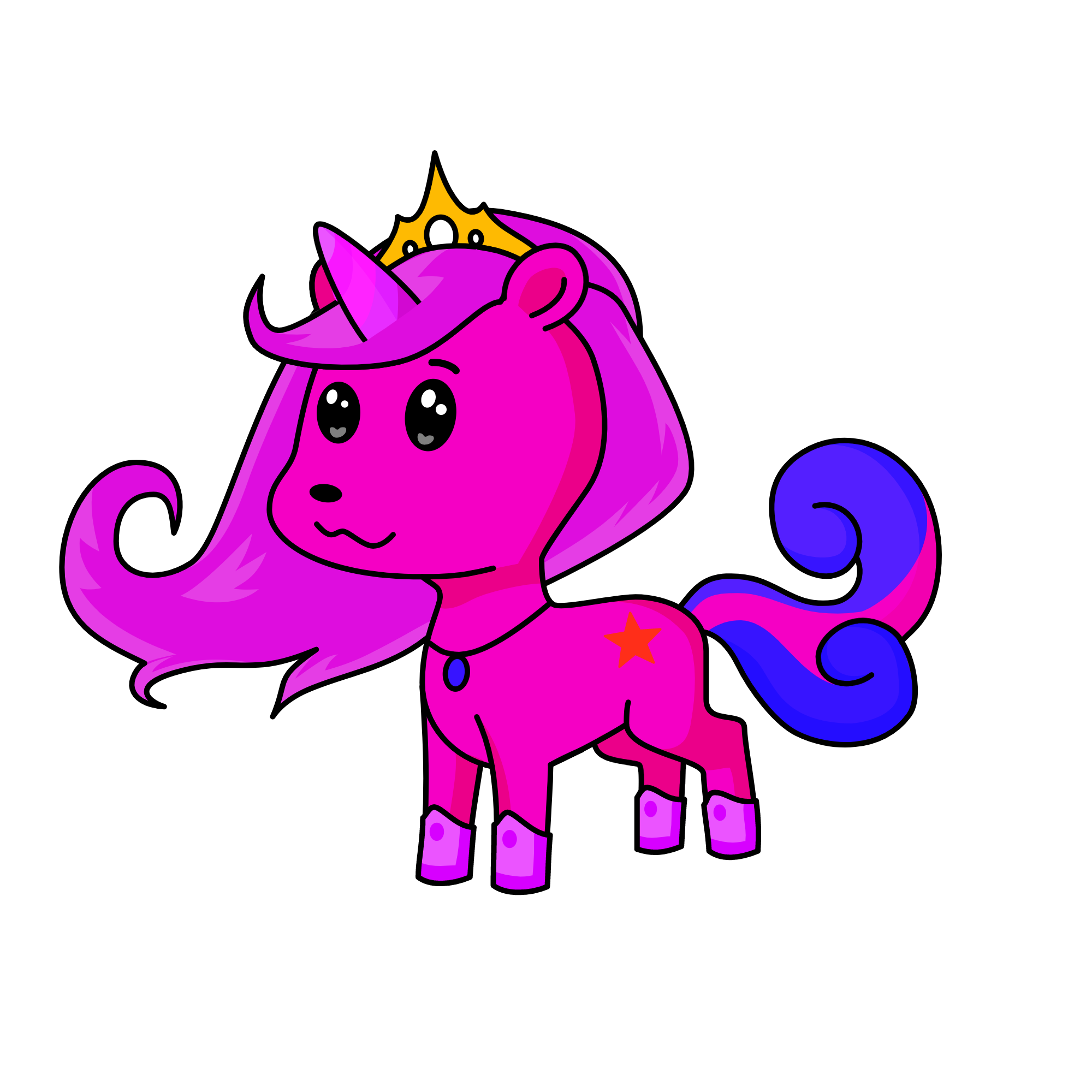 pinkey, the unicorn
