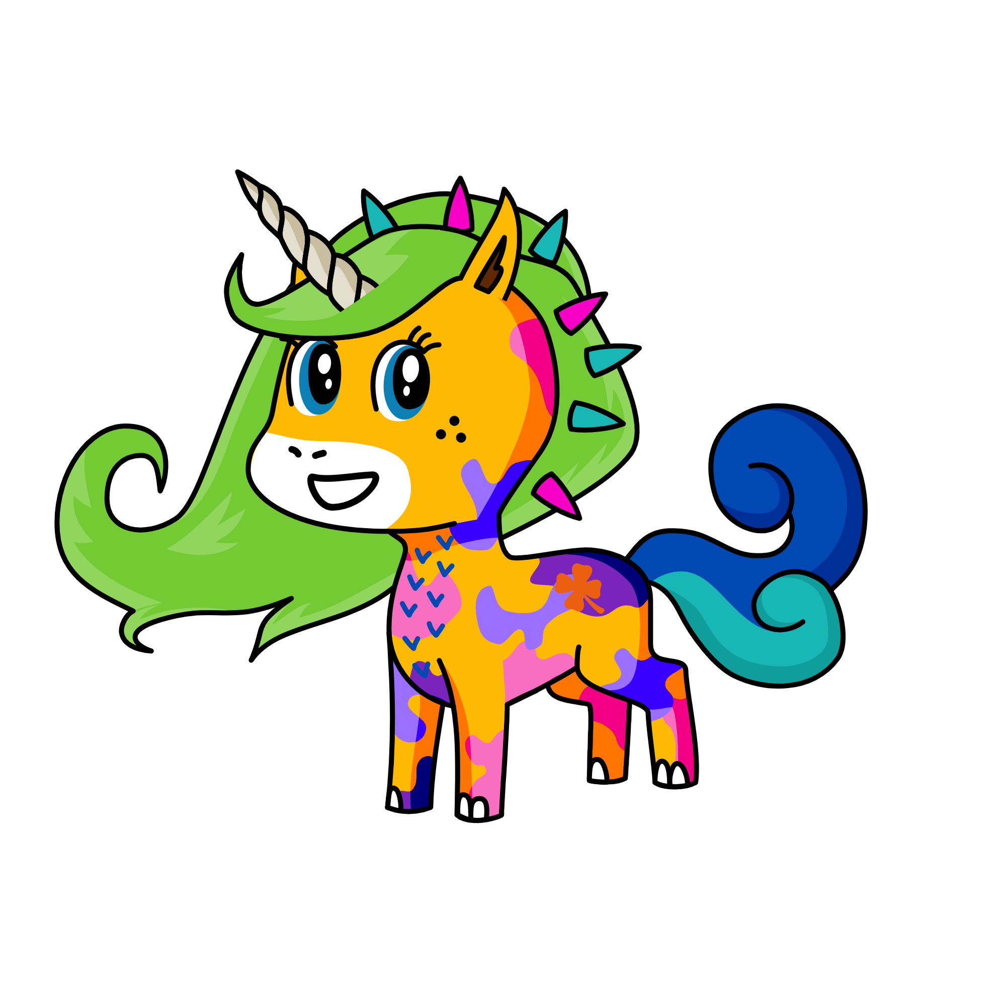 bloomix, the unicorn