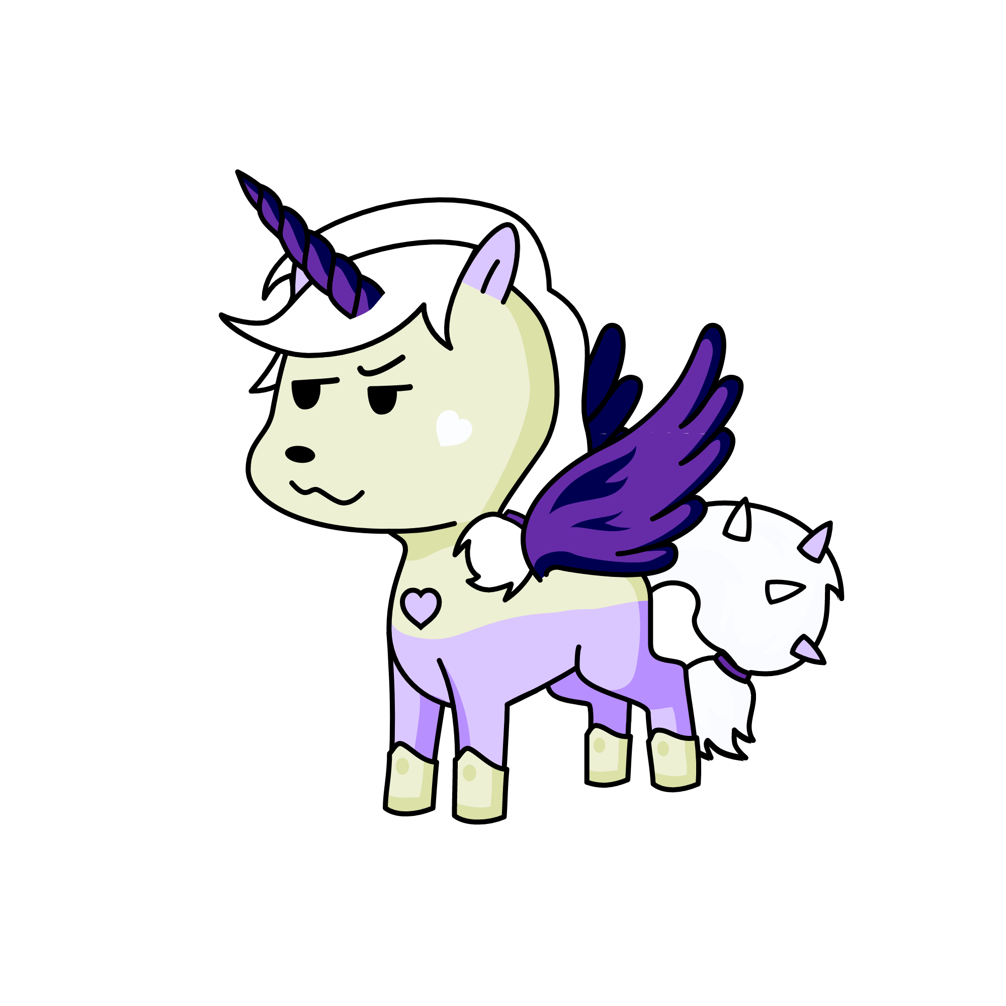 lamp, the unicorn