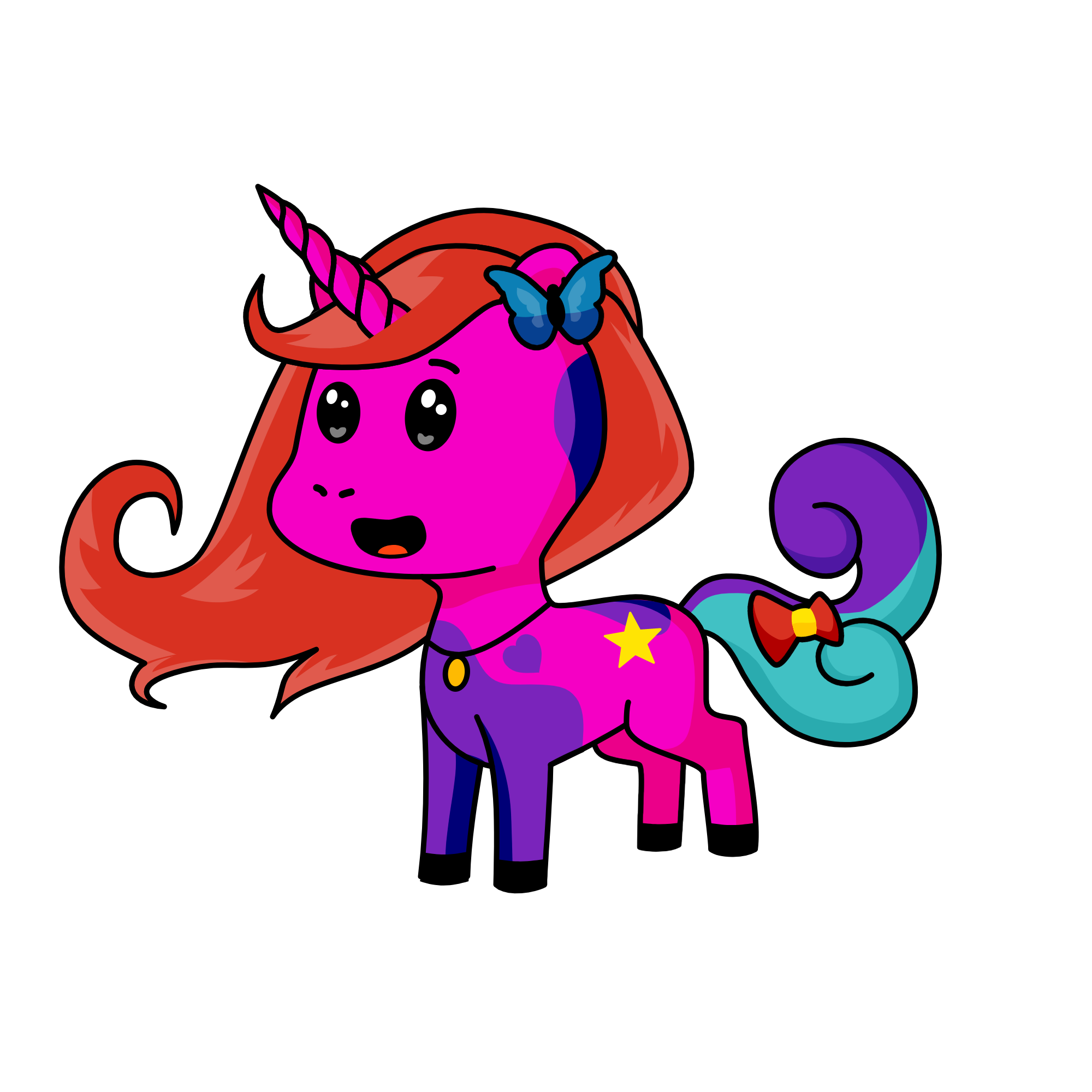 Little Cutie, the unicorn