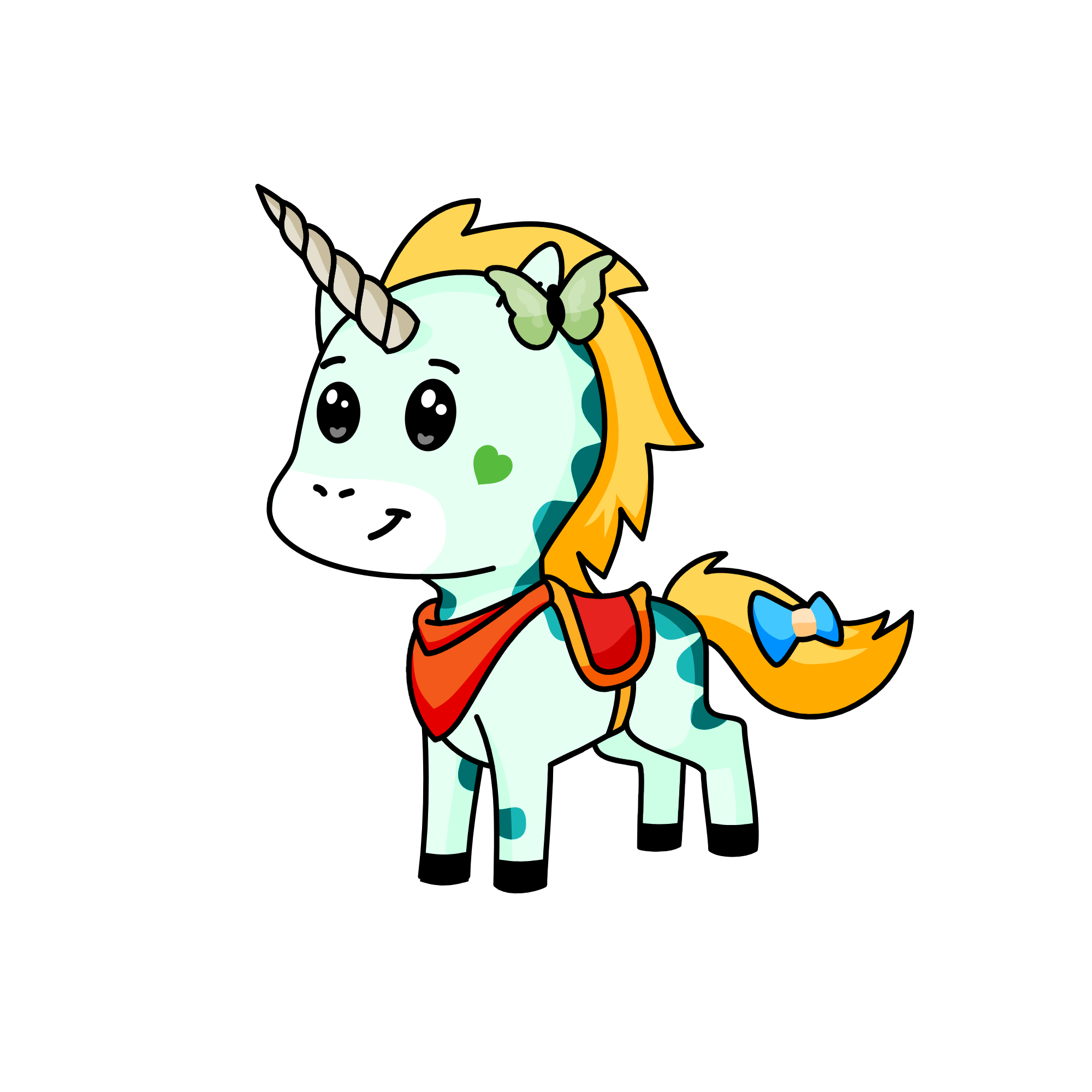 SHINY, the unicorn