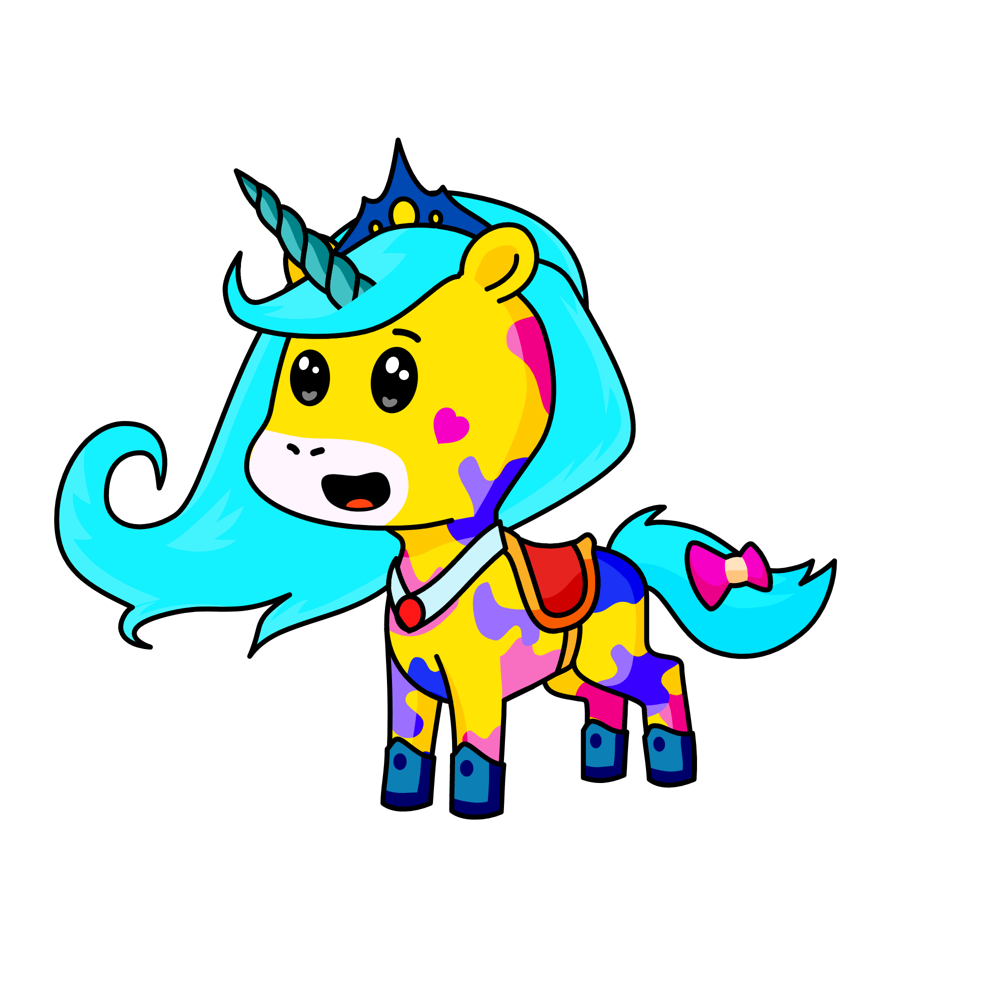 Princessie princess, the unicorn