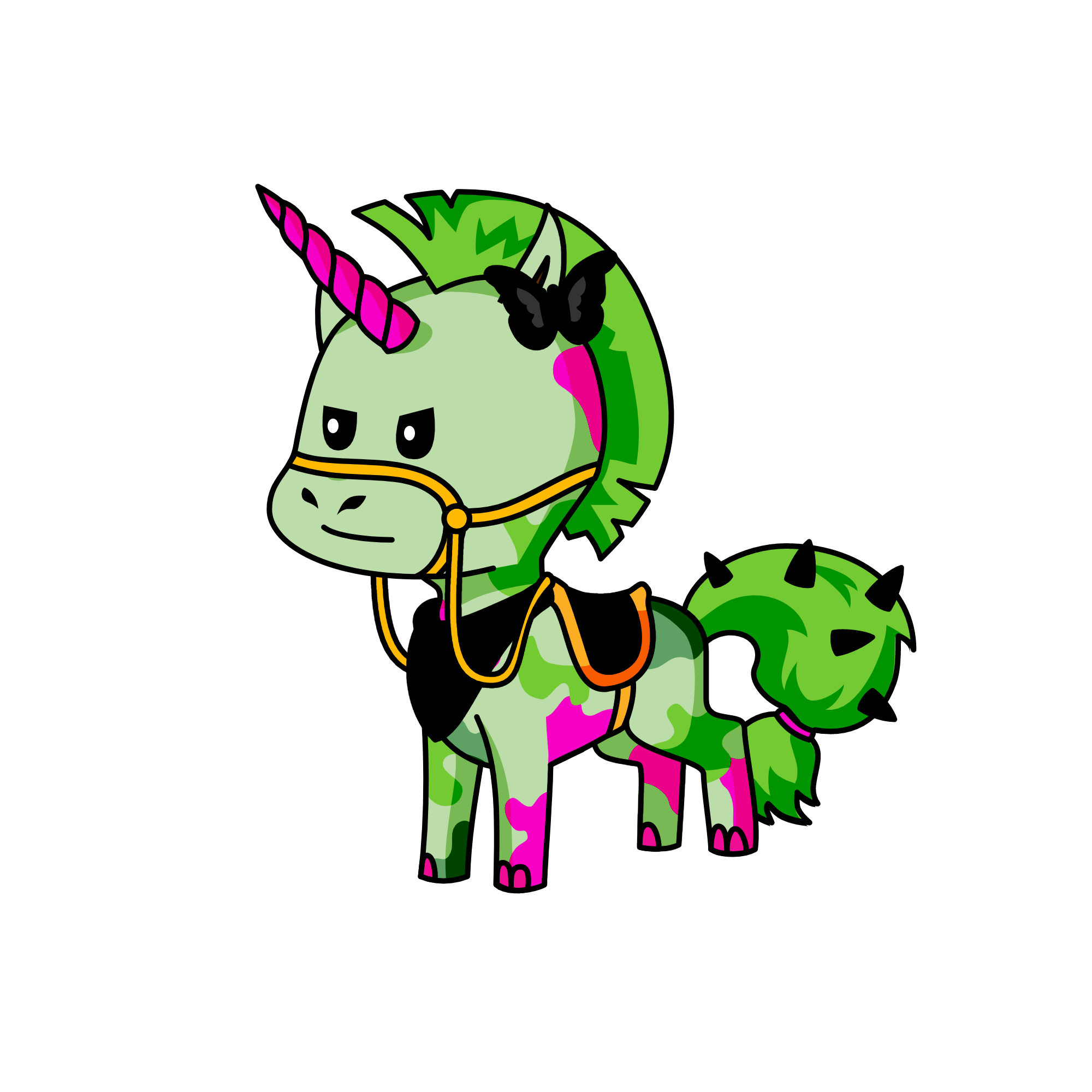 Zomb, the unicorn
